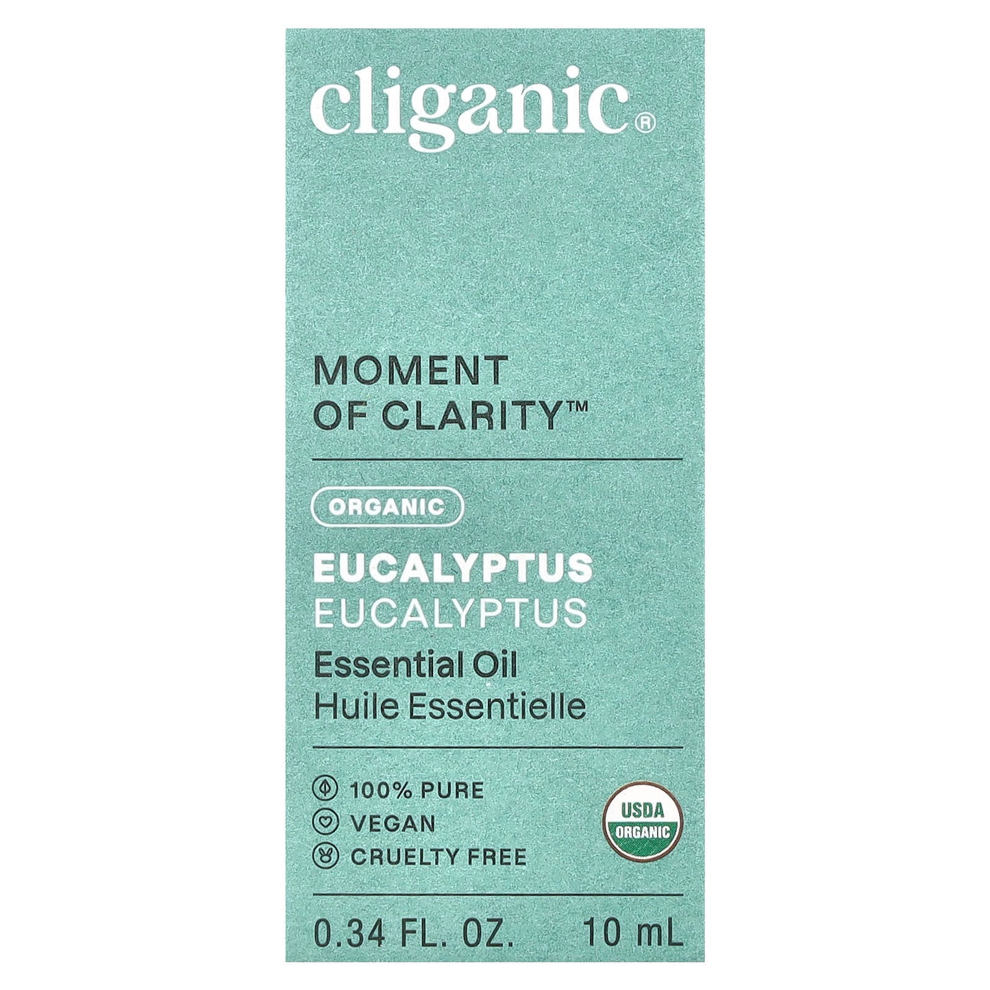 Organic Eucalyptus Essential Oil for Mindfulness - 0.34 fl oz - Image 2