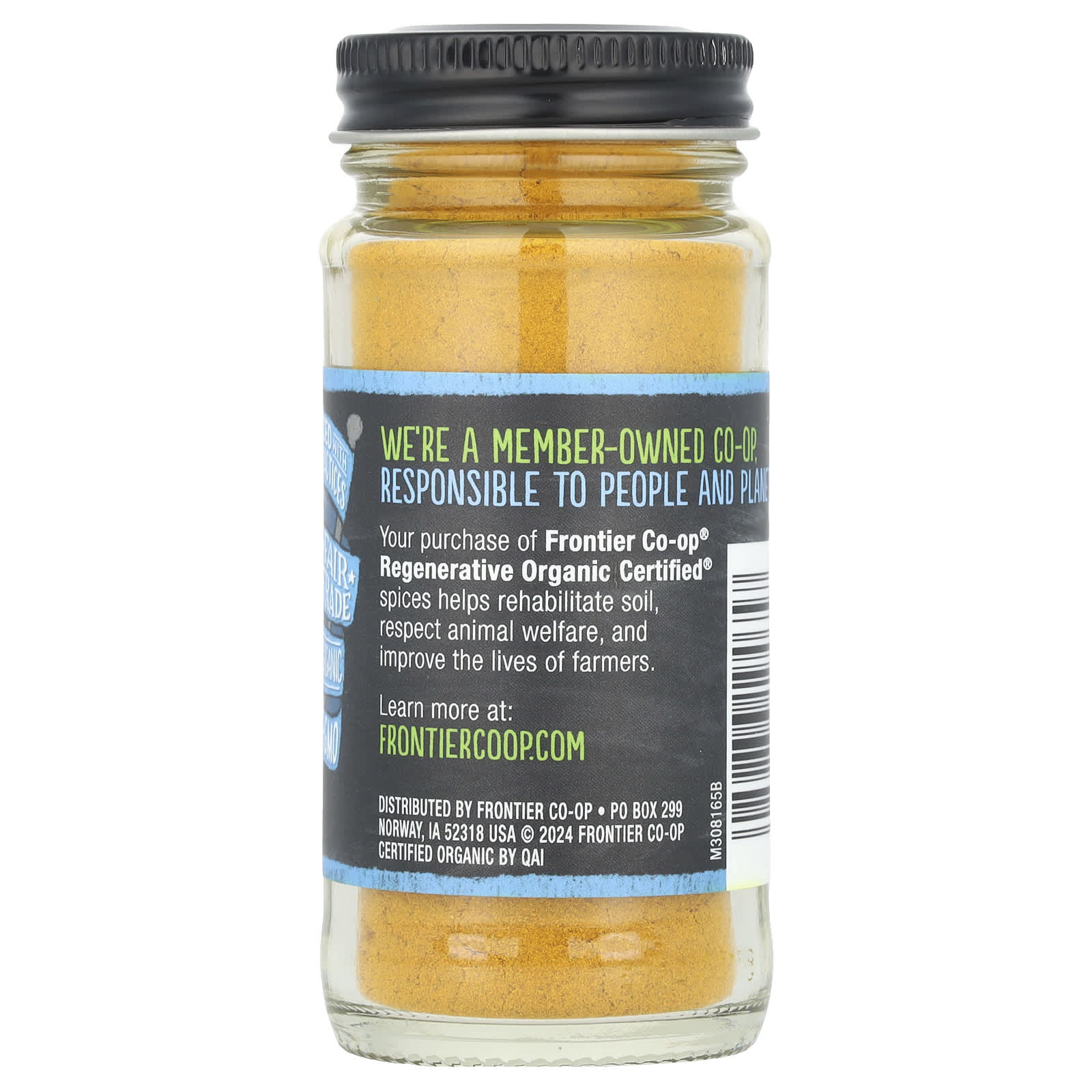Organic Turmeric Powder by Frontier Co-op, 40g - Image 2