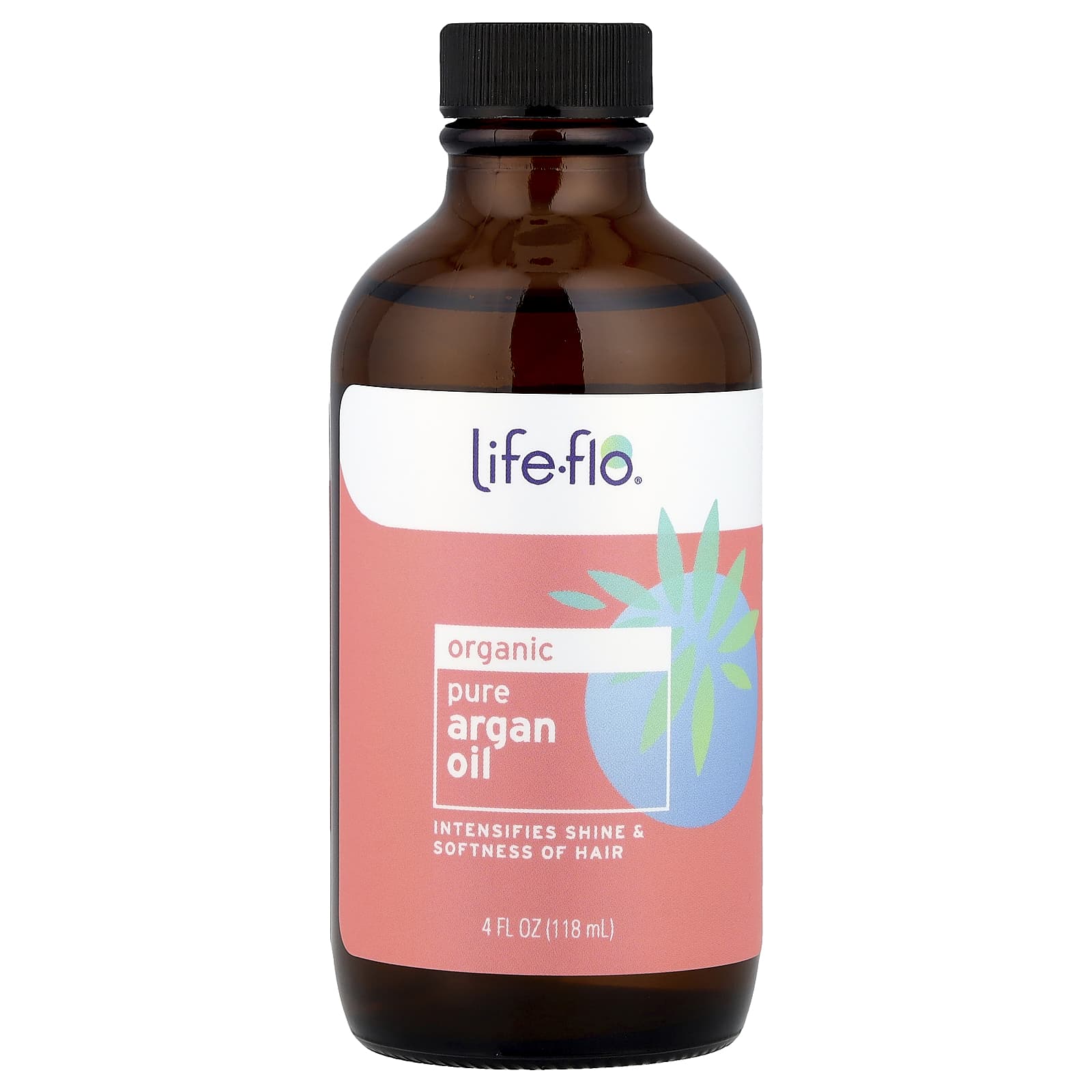 Life-flo, Organic Pure Argan Oil, 4 fl oz (118 ml) - Image 1