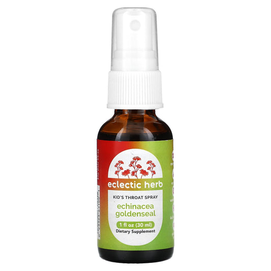 Echinacea Goldenseal Kids Throat Spray for Immunity - 1 fl oz (30 ml) - Image 1