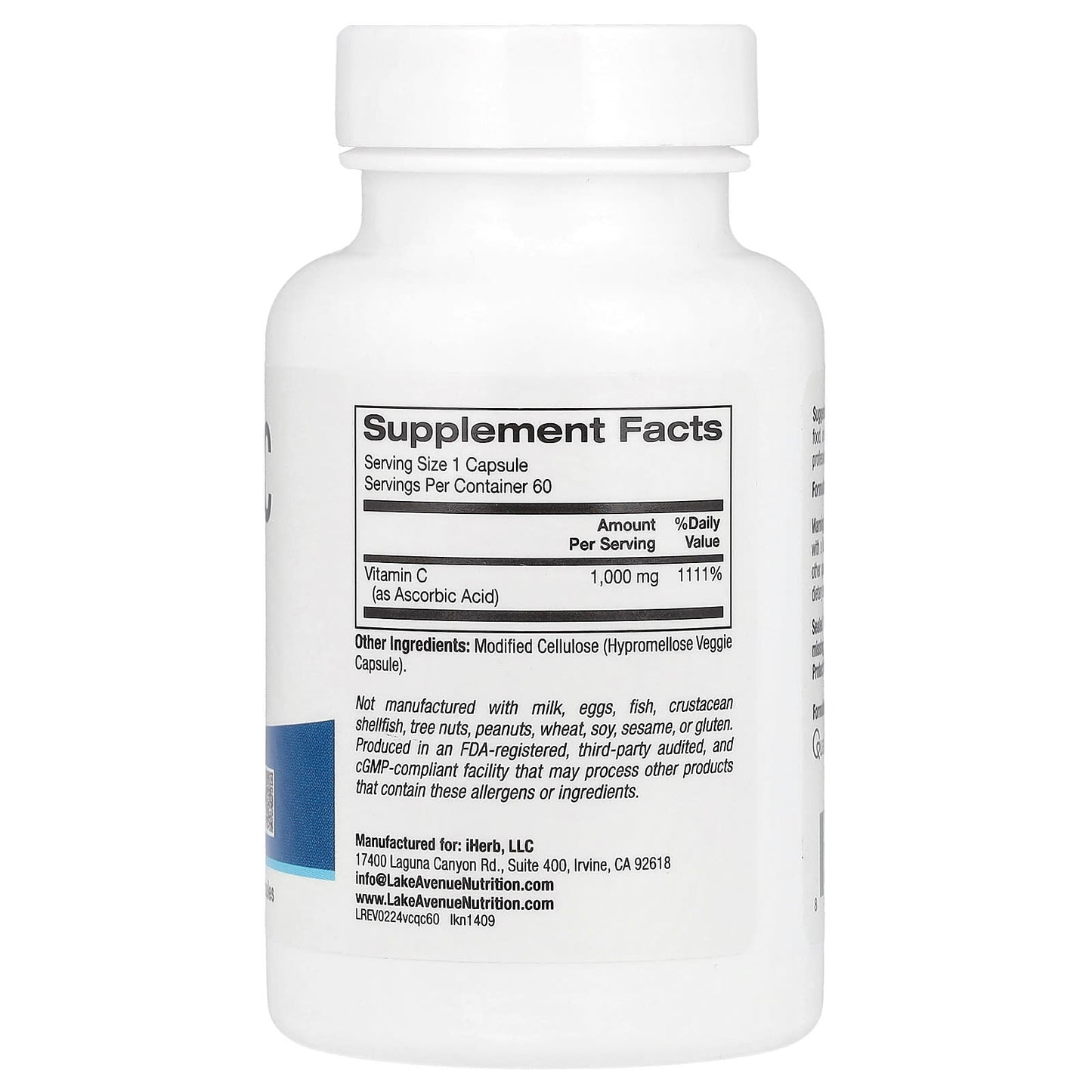 Boost Your Immune System with Lake Avenue Nutrition Vit C - Image 2