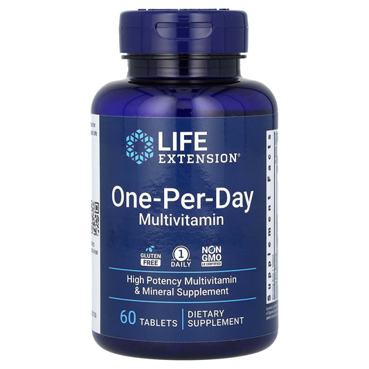 Life Extension, One-Per-Day Multivitamin, 60 Tablets - Image 1
