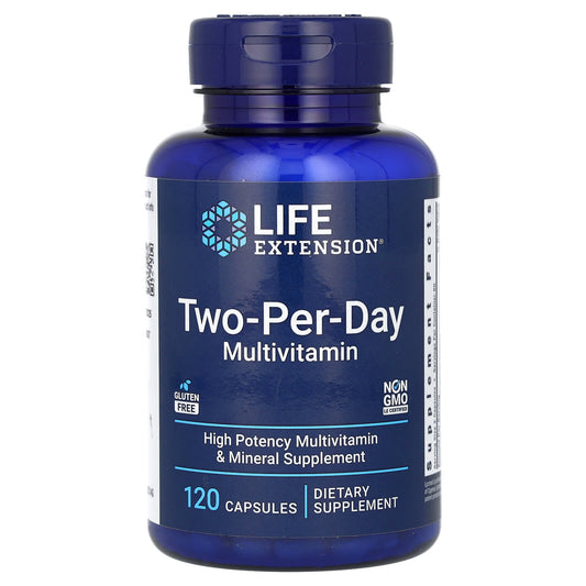 Life Extension, Two-Per-Day Multivitamin, 120 Capsules - Image 1