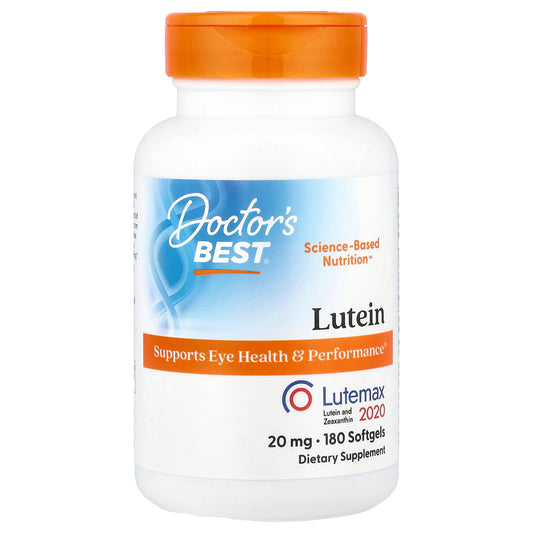 Lutein Supplement for Eye Health with Lutemax 2020 - 180 Softgels - Image 1