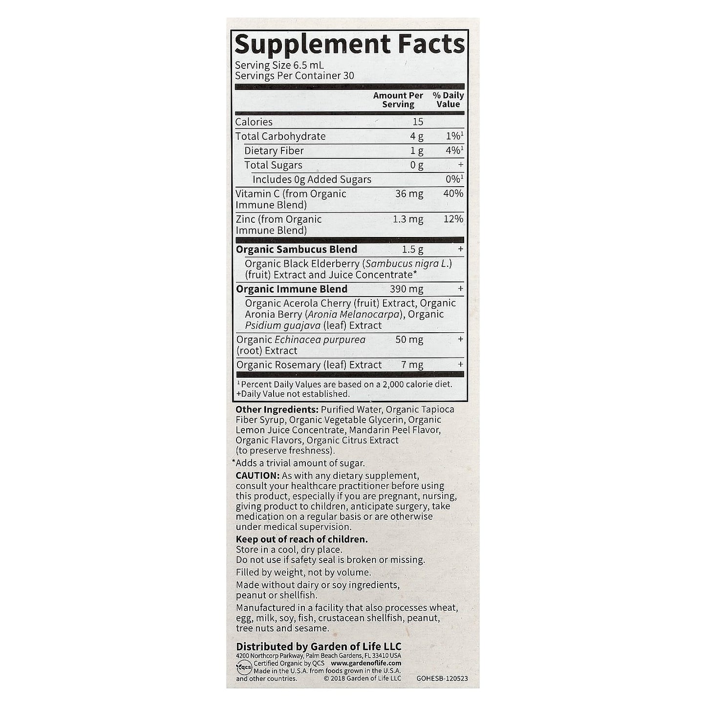 Organic Elderberry Immune Syrup for Year-Round Support - Image 2