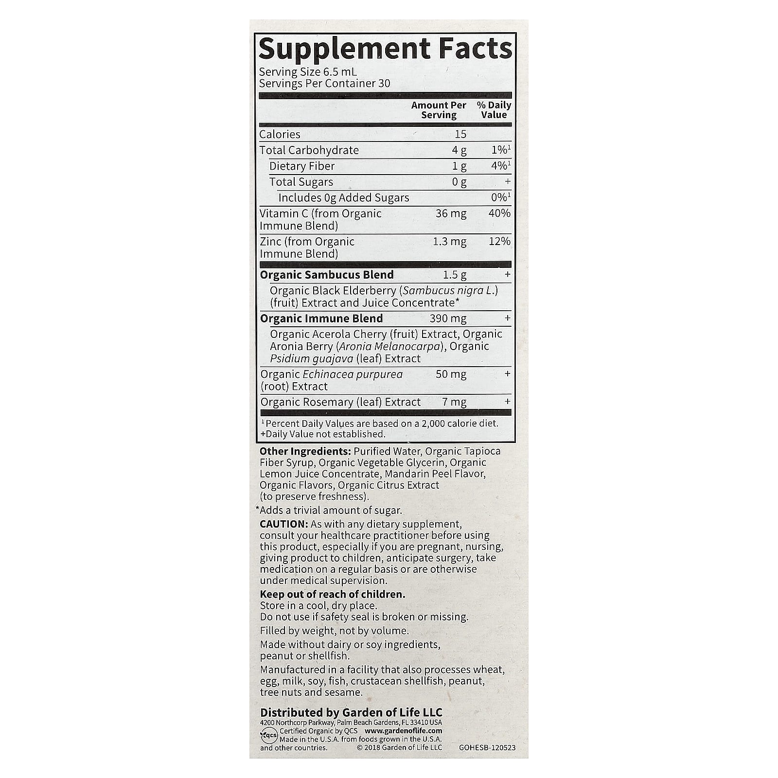 Organic Elderberry Immune Syrup for Year-Round Support - Image 2