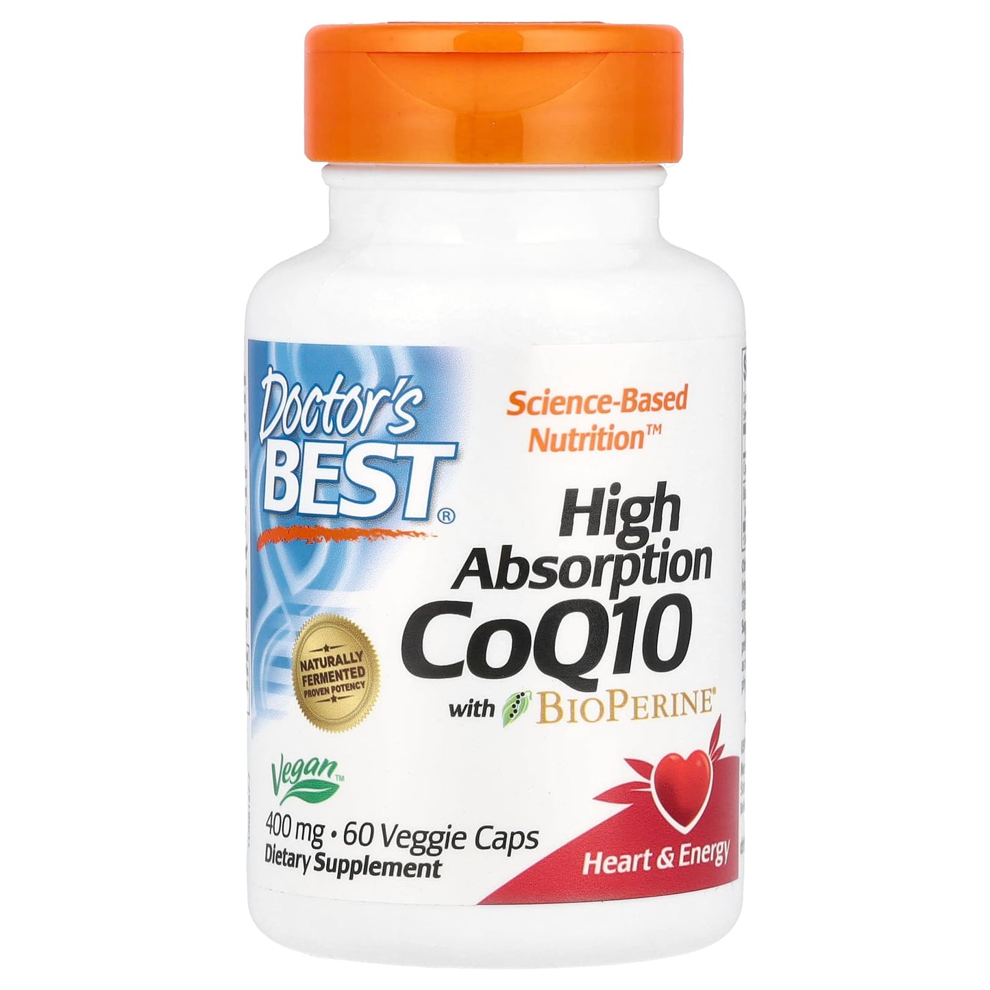 High Absorption CoQ10 with BioPerine 400mg for Heart Health - Image 1