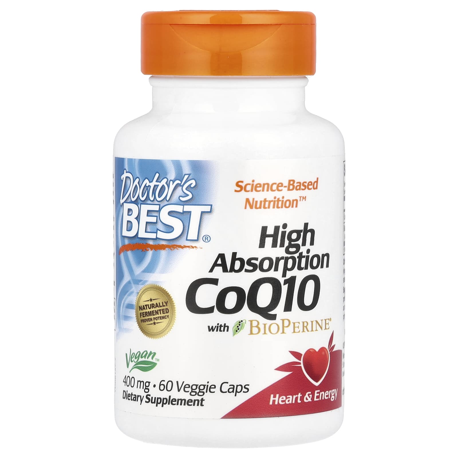 High Absorption CoQ10 with BioPerine 400mg for Heart Health - Image 1
