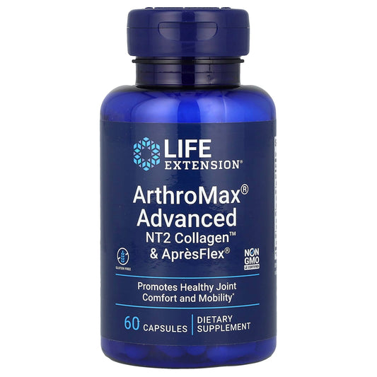 Life Extension, ArthroMax® Advanced, NT2 Collagen™ & ApresFlex®, 60 Capsules - Image 1
