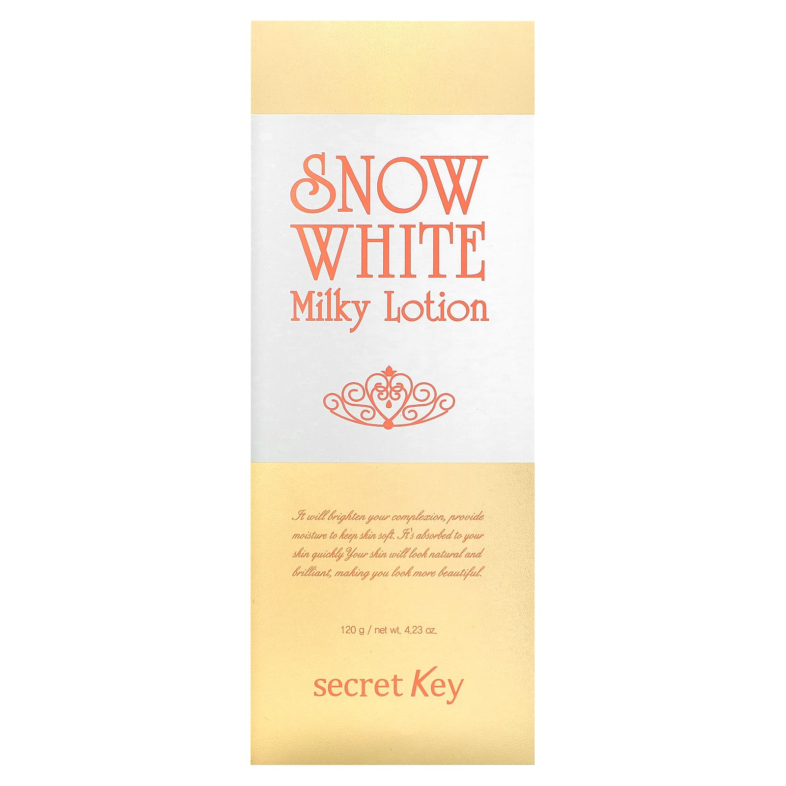 Secret Key, Snow White Milky Lotion, 4.23 oz (120 g) - Image 2