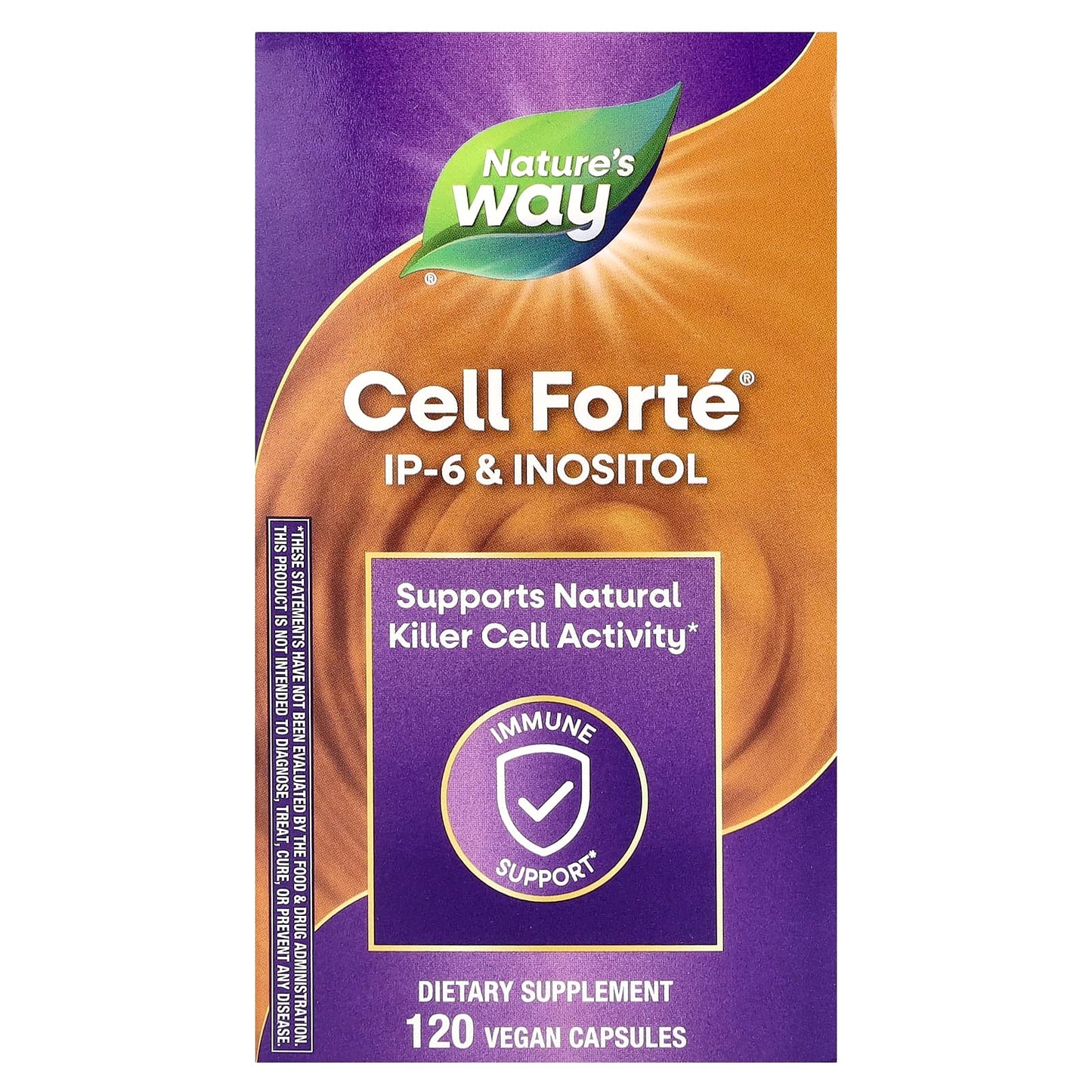 Nature's Way, Cell Forte, IP-6 & Inositol, 120 Vegan Capsules - Image 1