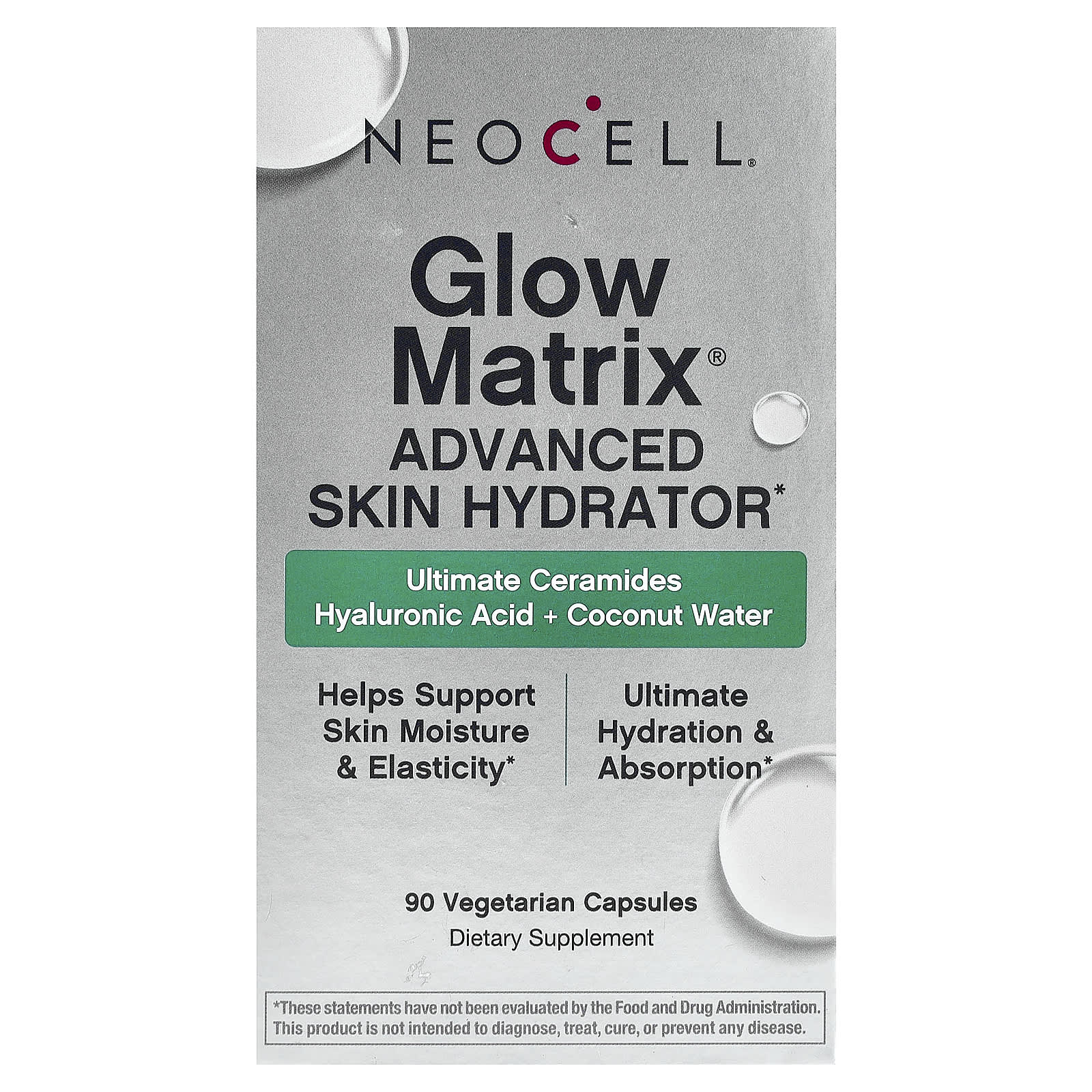 NeoCell, Glow Matrix™ , 90 Vegetarian Capsules - Image 1
