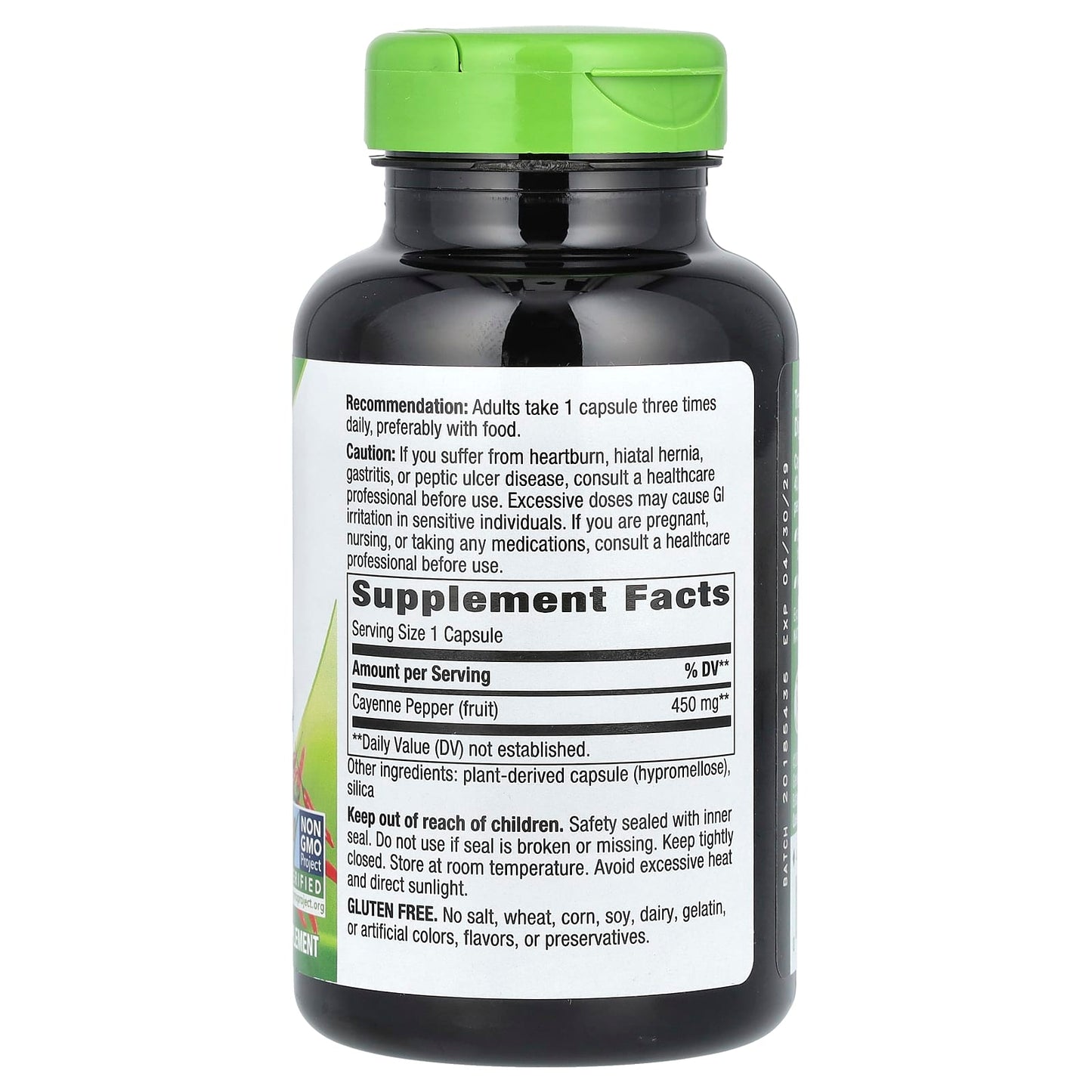 Nature's Way, Cayenne Fruit, 40,000 SHU, 180 Vegan Capsules - Image 2