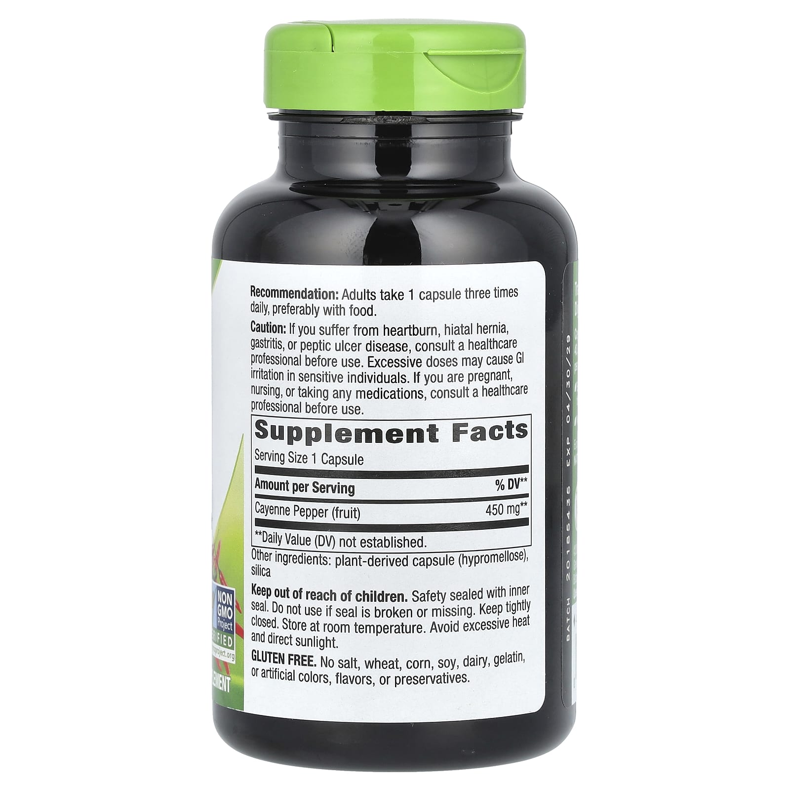 Nature's Way, Cayenne Fruit, 40,000 SHU, 180 Vegan Capsules - Image 2