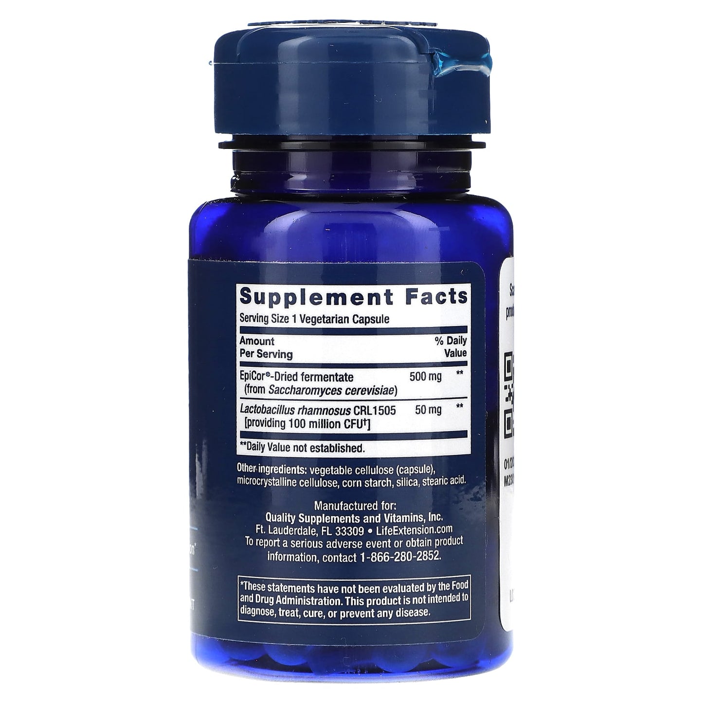 Life Extension, FLORASSIST Probiotic, Immune & Nasal Defense, 30 Vegetarian Capsules - Image 2