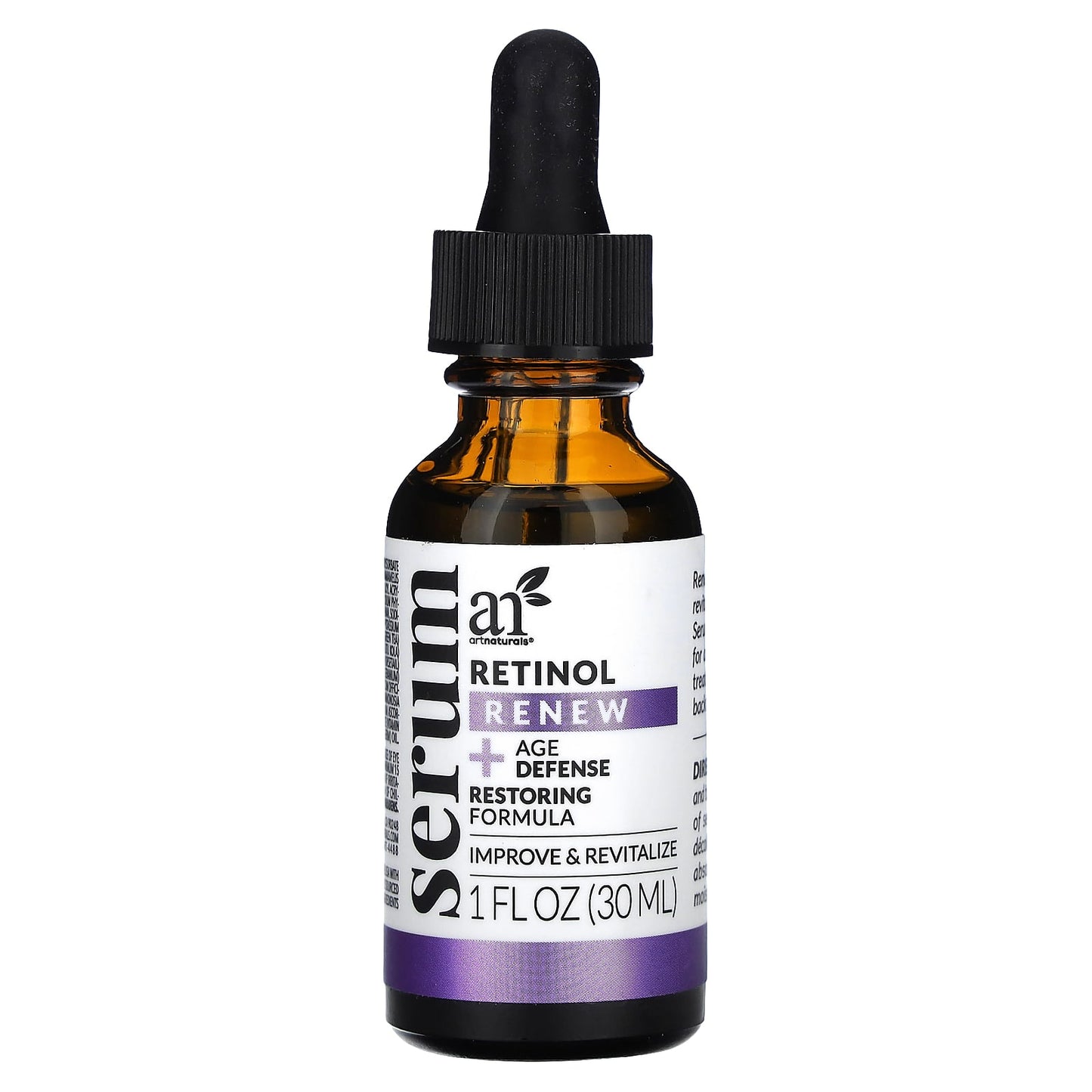 ArtNaturals Retinol Renew Serum, 1 fl oz (30 ml) Anti-Aging Treatment - Image 1
