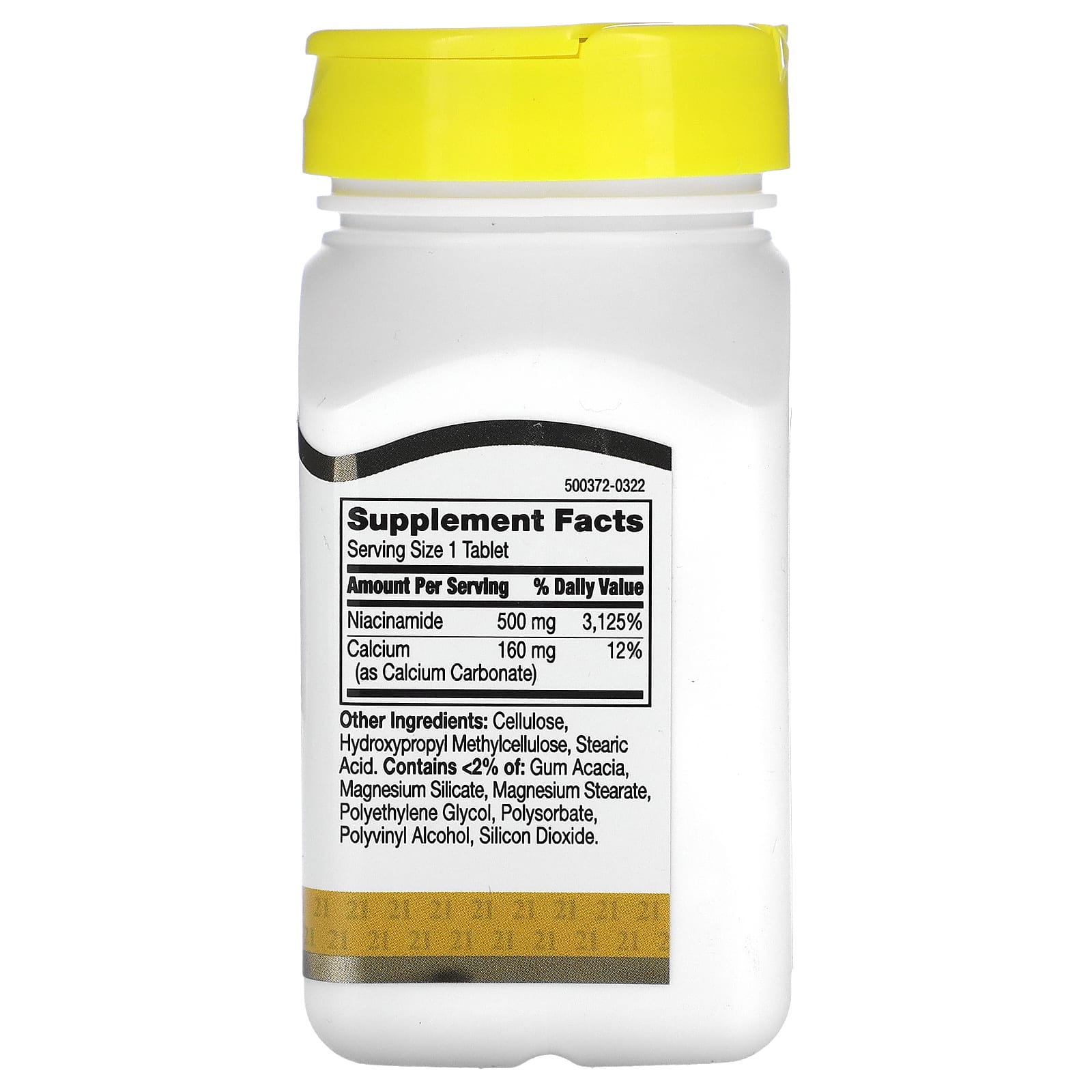 Niacinamide Prolonged Release 110 Tablets | 21st Century - Image 2