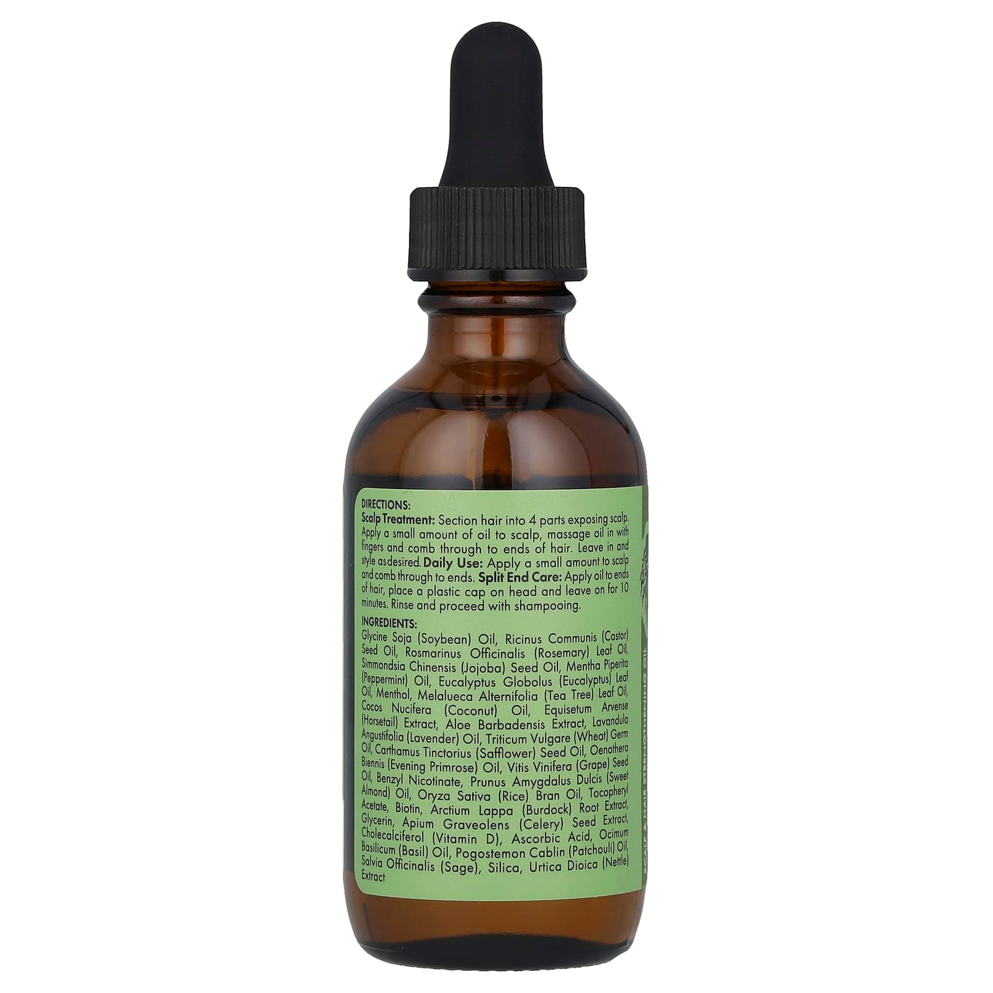 Mielle, Scalp & Hair Strengthening Oil, Rosemary Mint, 2 fl oz (59 ml) - Image 2