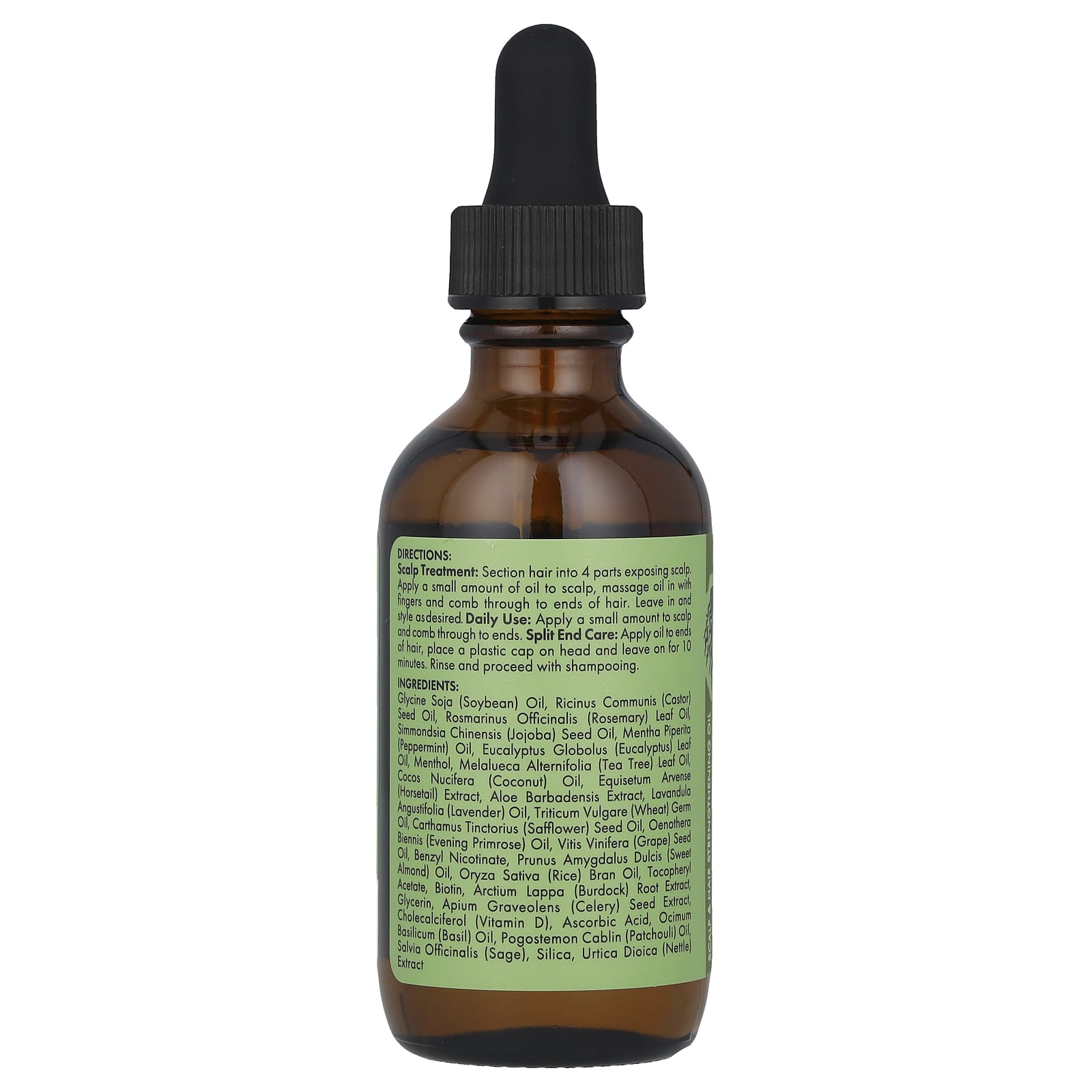 Mielle, Scalp & Hair Strengthening Oil, Rosemary Mint, 2 fl oz (59 ml) - Image 2