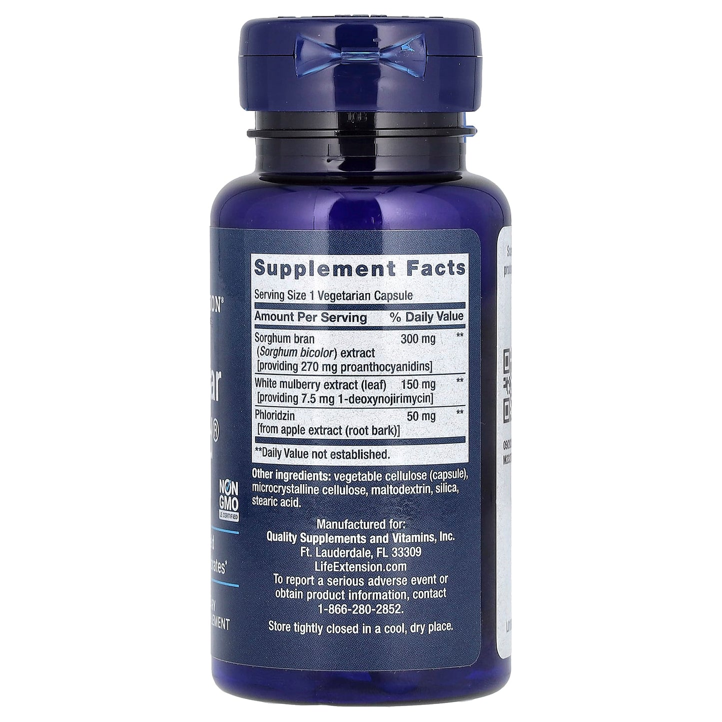 Life Extension, Tri Sugar Shield, 60 Vegetarian Capsules - Image 2
