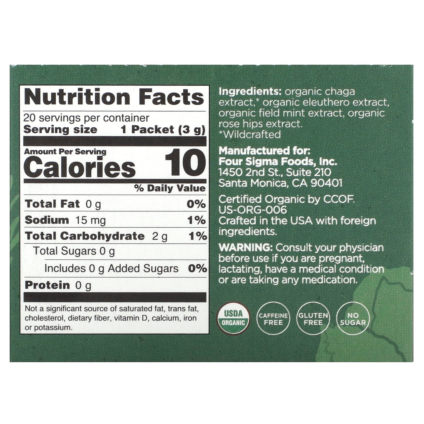 Protect Your Health with Four Sigmatic's Organic Chaga & Eleuthero Elixir - Image 2