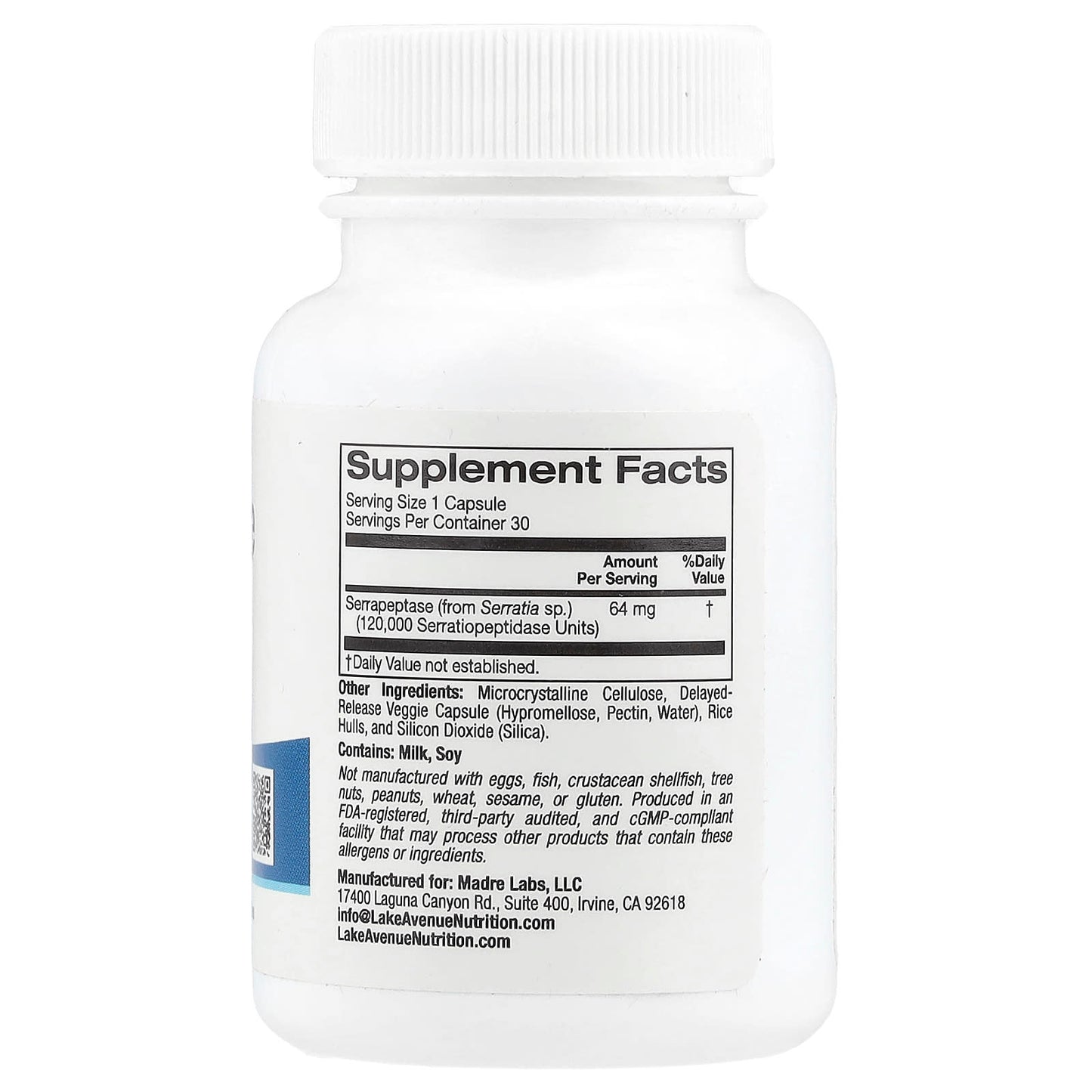 Serrapeptase 120,000 SPUs - Natural Anti-Inflammatory Enzyme for Healthy Sinuses & Immune Function - Image 2