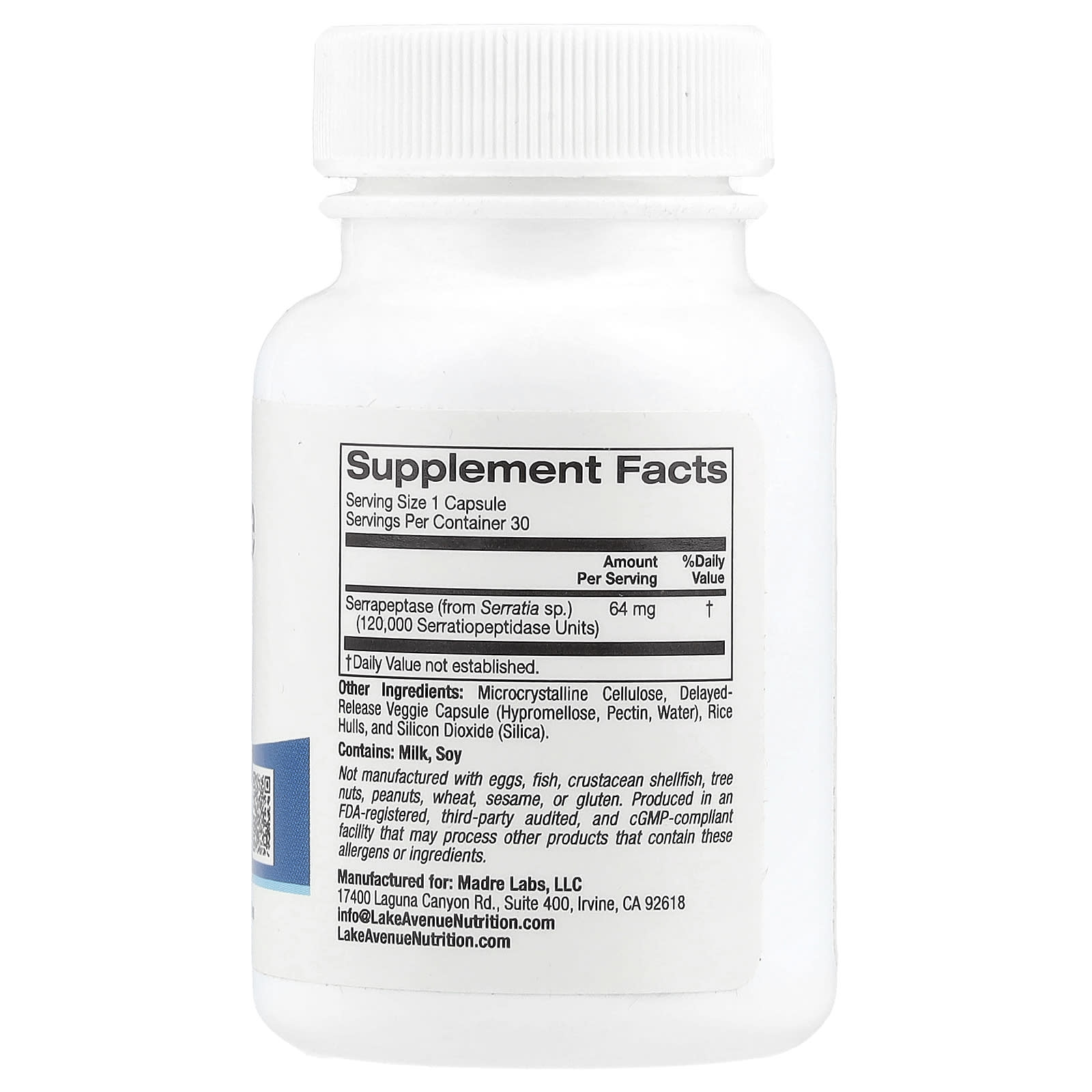 Serrapeptase 120,000 SPUs - Natural Anti-Inflammatory Enzyme for Healthy Sinuses & Immune Function - Image 2