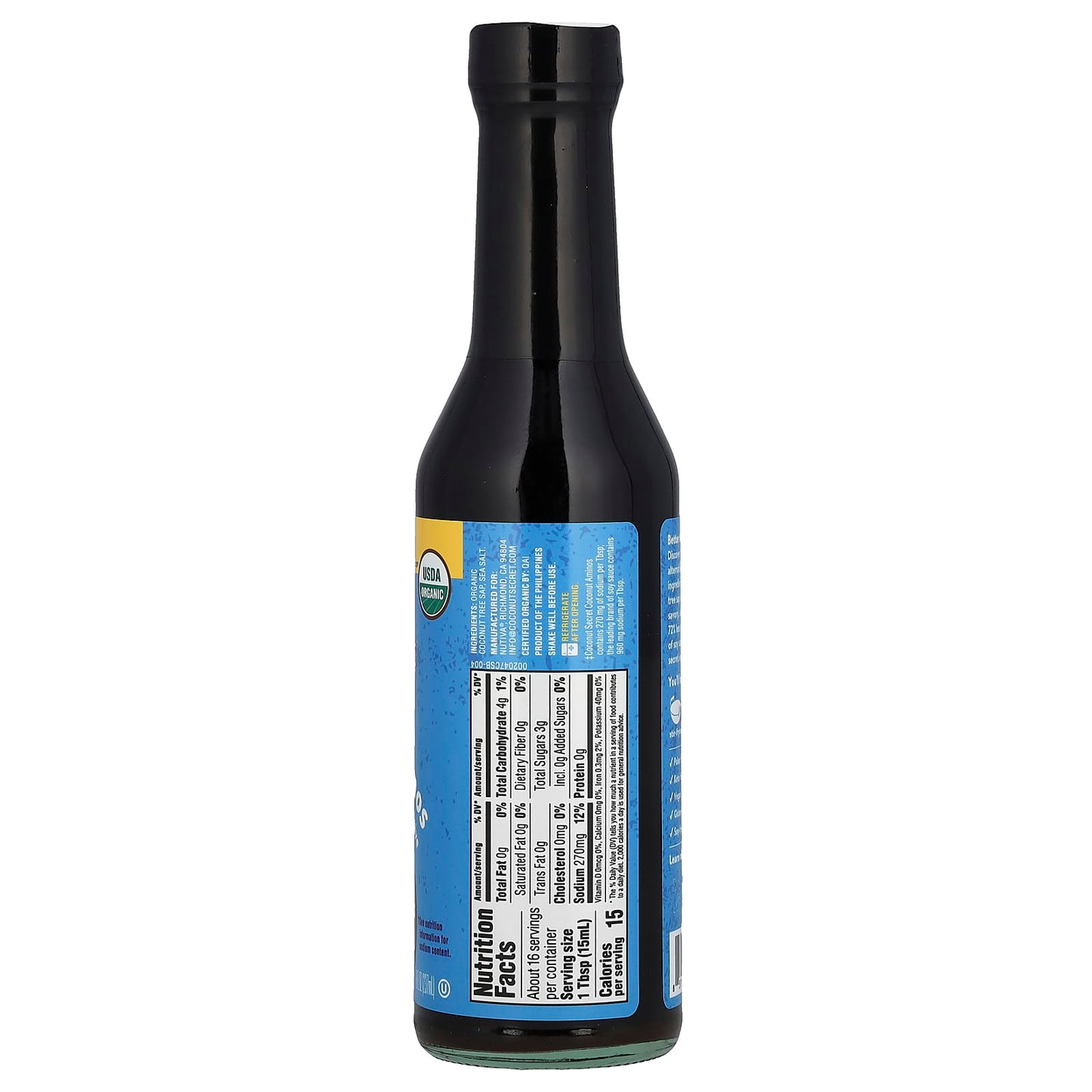 Coconut Secret Coconut Aminos: Soy-Free Soy Sauce Alternative - Image 2