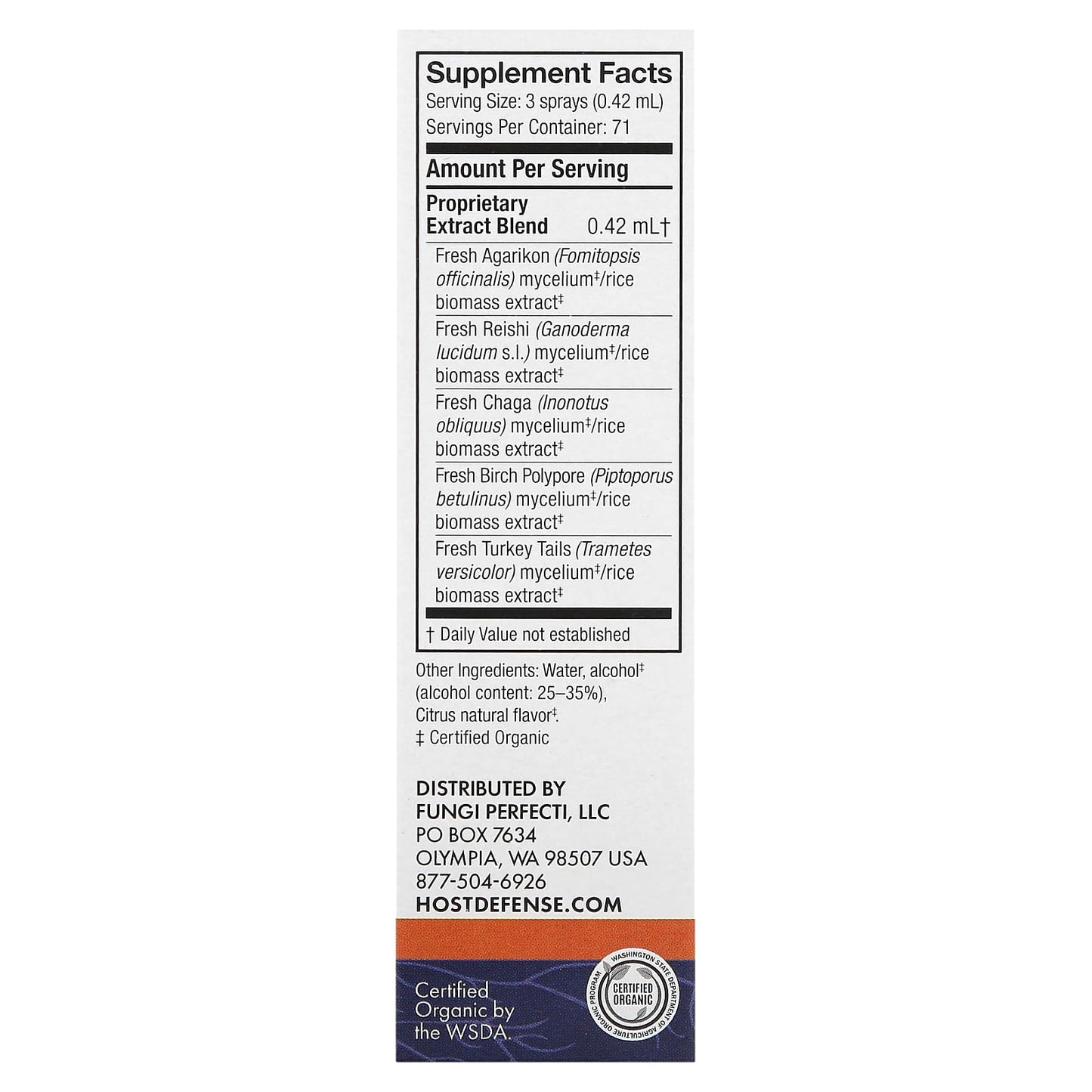Boost Immunity with Host Defense MycoShield Spray, Citrus, 1 fl oz - Image 2