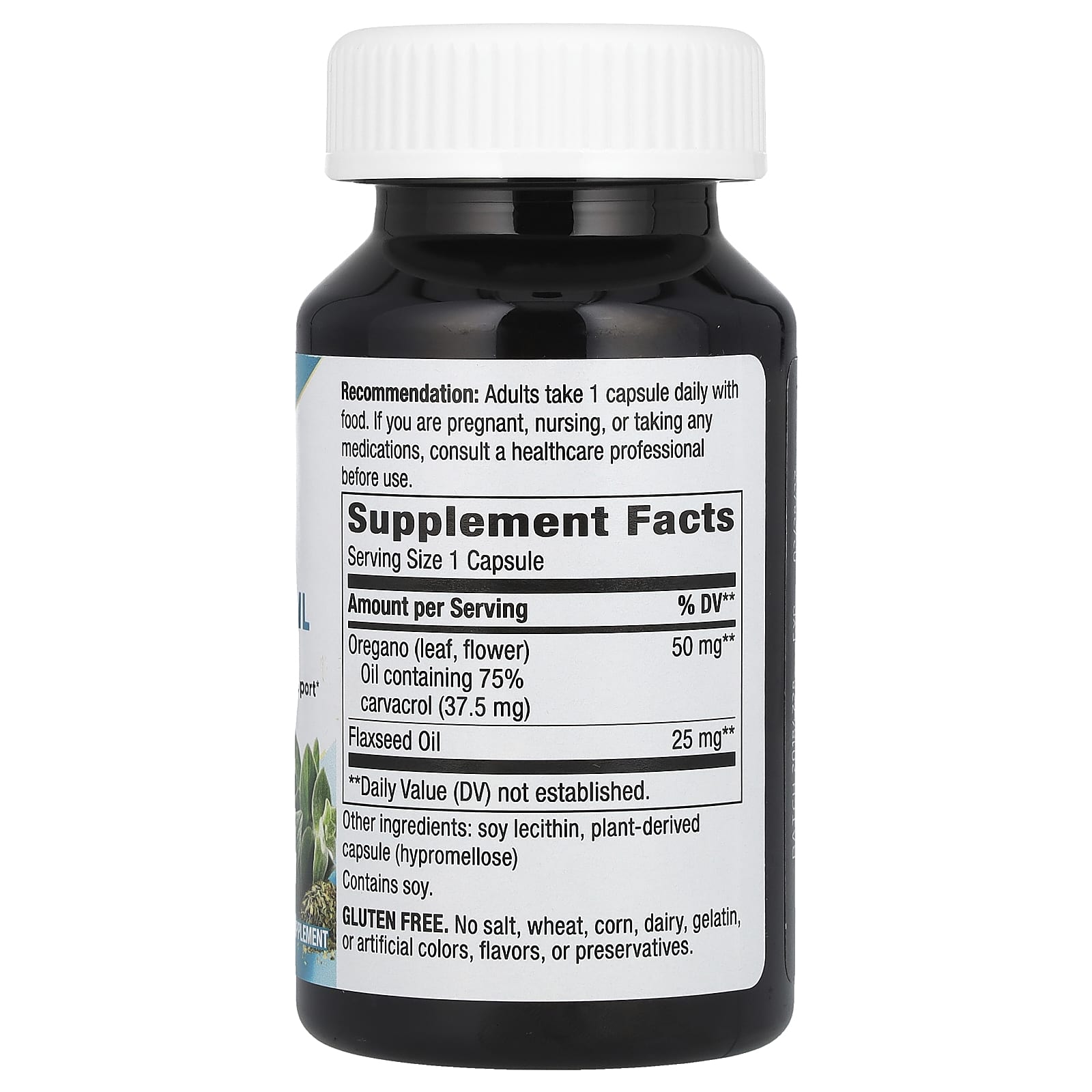 Nature's Way, Oregano Oil, Premium Blend, 60 Vegan Capsules - Image 2