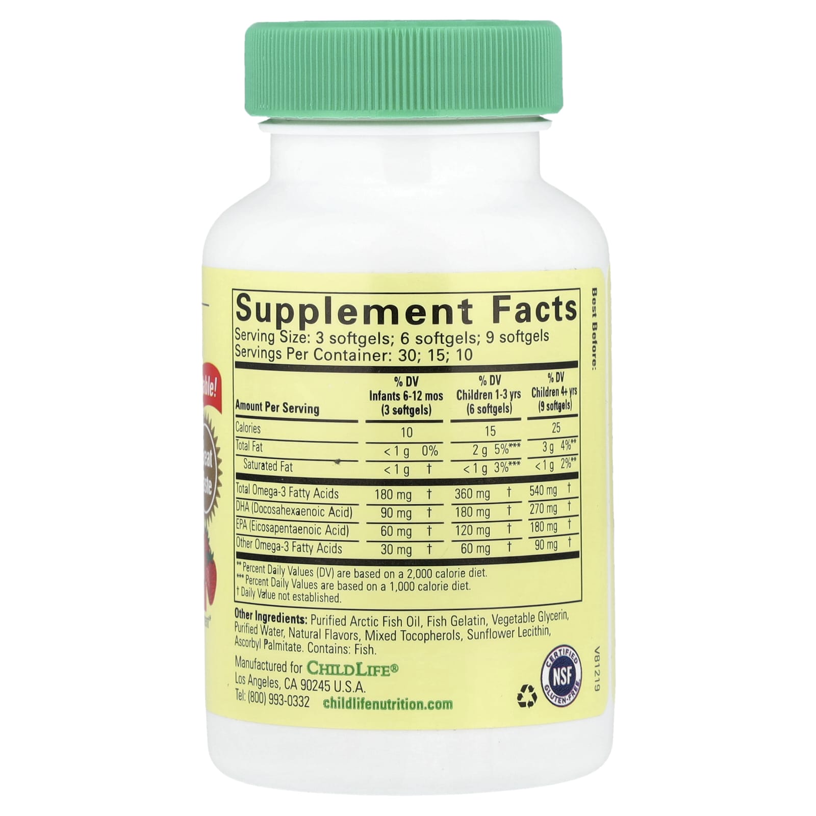 ChildLife Pure DHA for Kids - Natural Brain Development Supplement - Image 2
