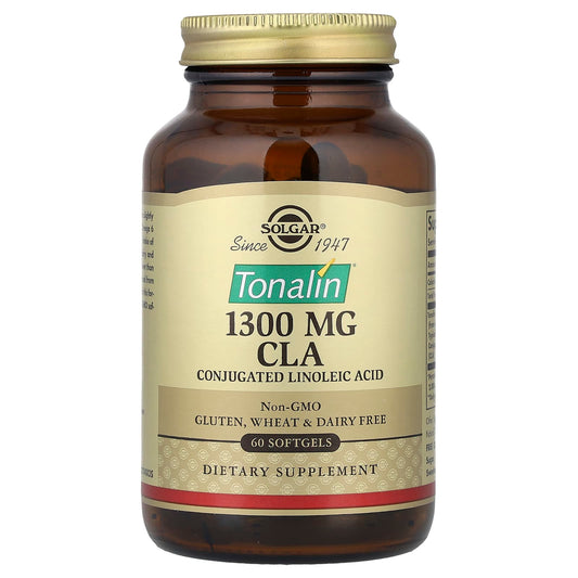 Solgar, Tonalin® CLA, 1,300 mg, 60 Softgels - Image 1