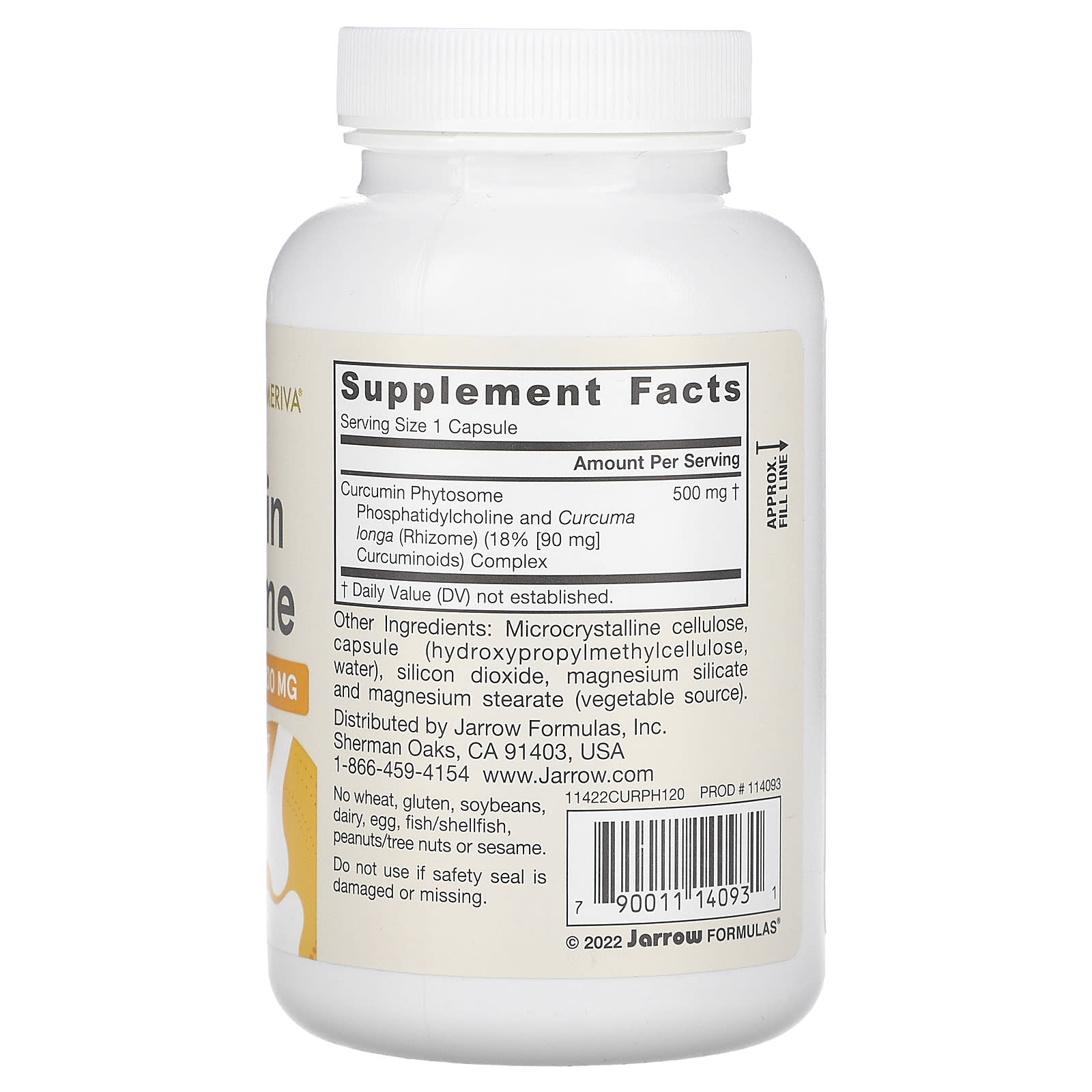 Turmeric Curcumin Supplement with Enhanced Absorption, 120 Capsules - Image 2