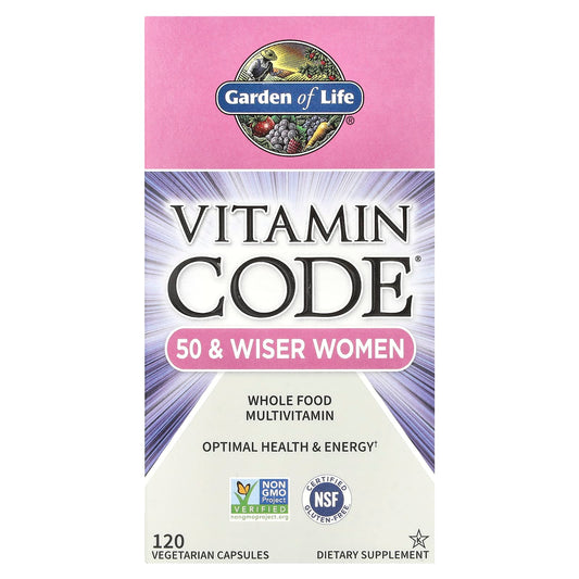Whole Food Multivitamin for Women Over 50 - Garden of Life - Image 1