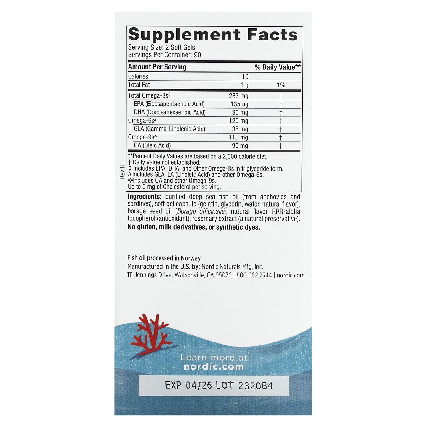 Nordic Naturals, Complete Omega Junior, Ages 6+, Lemon, 180 Mini Soft Gels - Image 2
