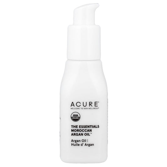 Moroccan Argan Oil Face Serum & Hair Oil, 1 fl oz (30 ml) - Organic & Vegan - Image 1
