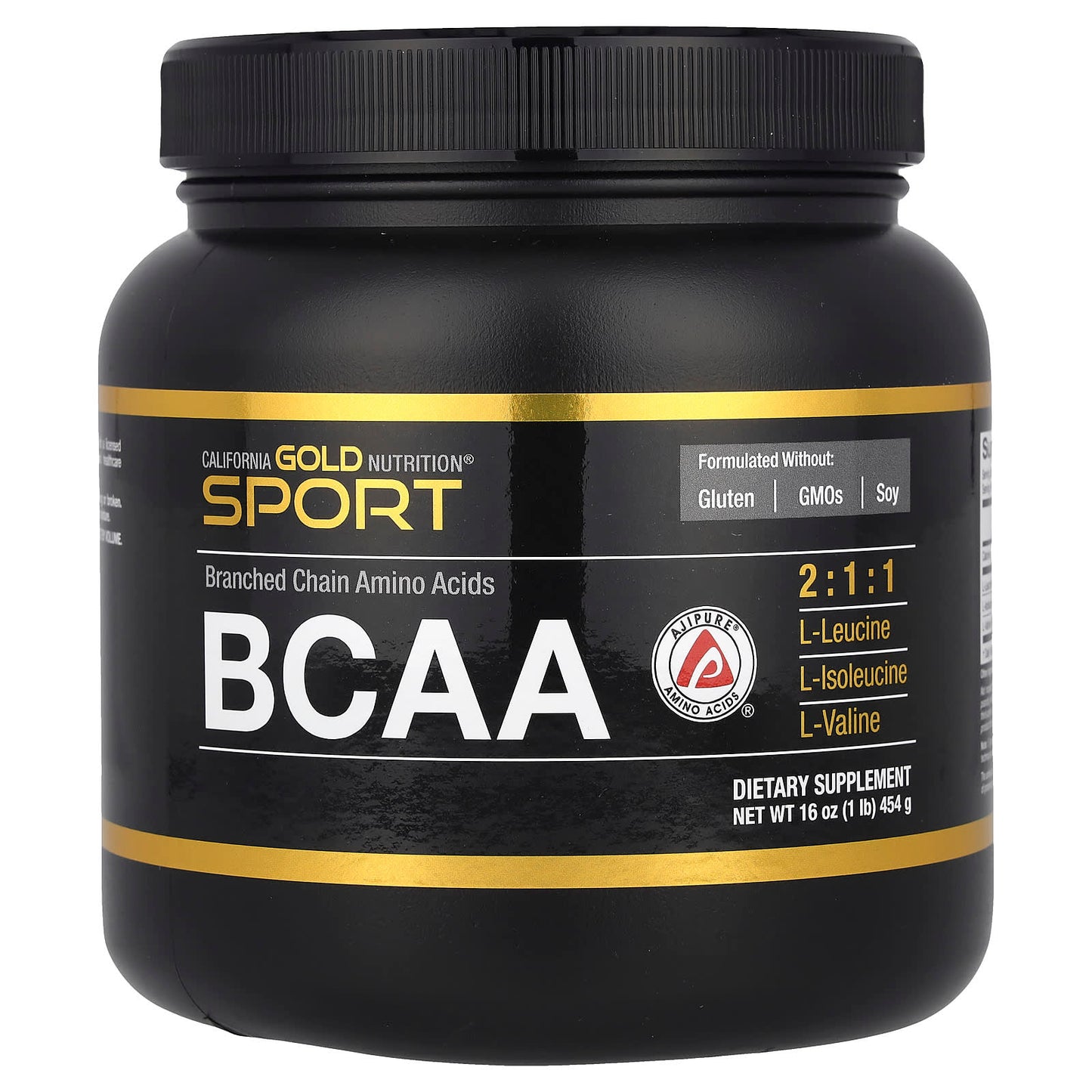 California Gold Nutrition BCAA Powder - 1 lb (454g) - Image 1
