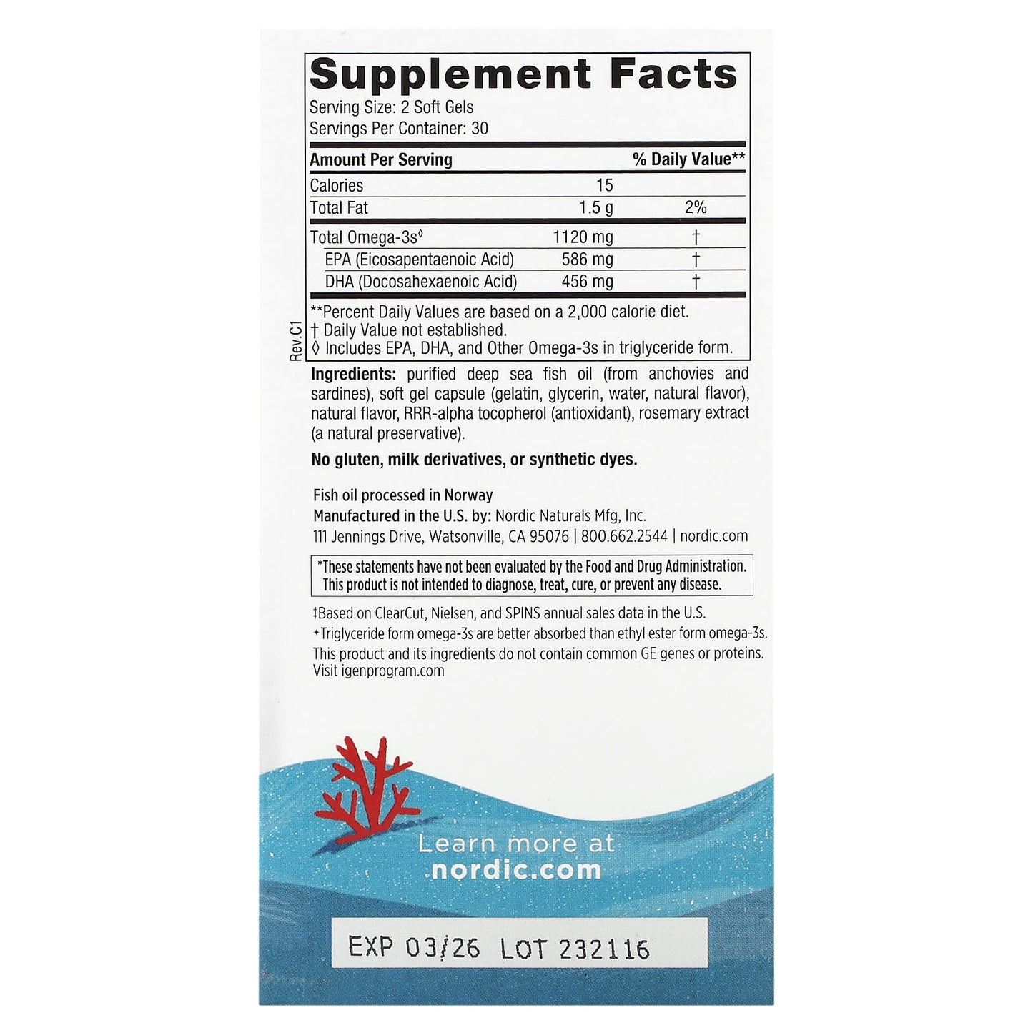 Nordic Naturals, Teen, Ultimate Omega 2X, Ages 12+, Strawberry, 60 Mini Soft Gels - Image 2