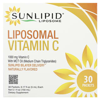 Liposomal Vitamin C with MCT Oil by SunLipid - 30 Packets