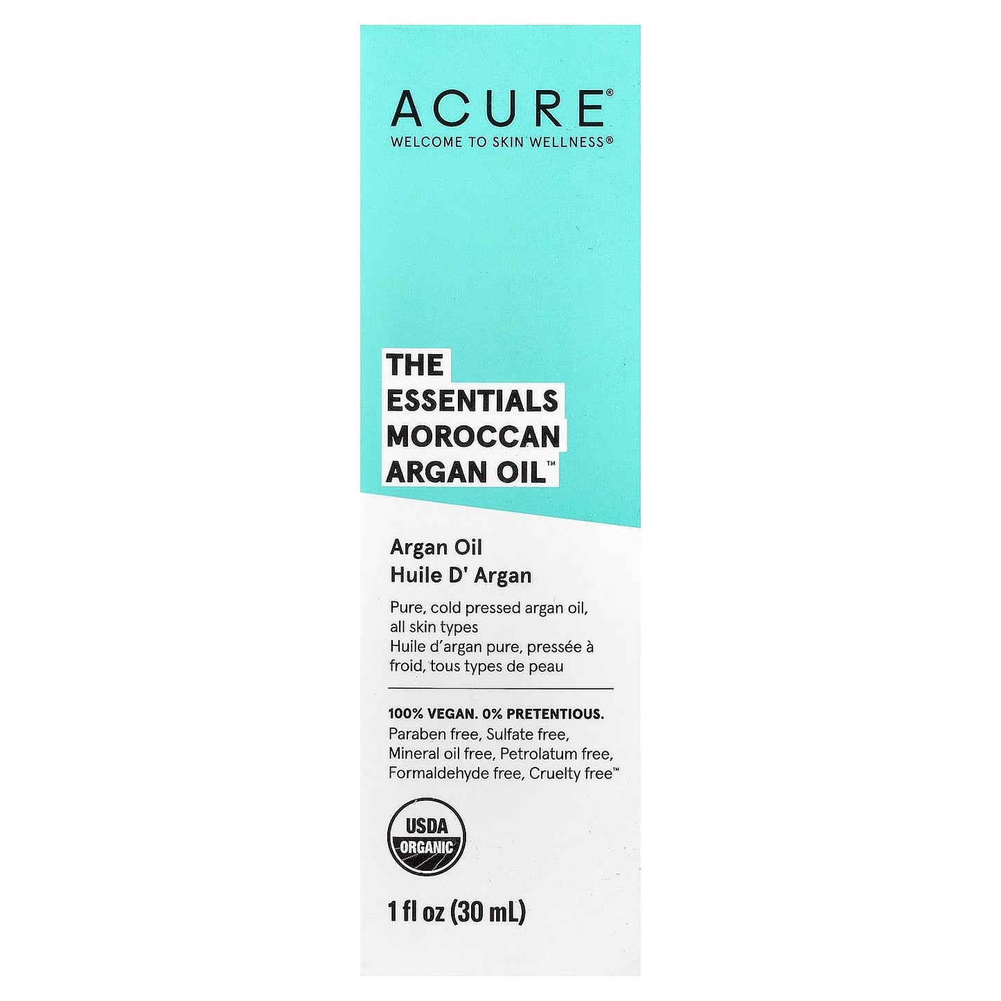 Moroccan Argan Oil Face Serum & Hair Oil, 1 fl oz (30 ml) - Organic & Vegan - Image 2