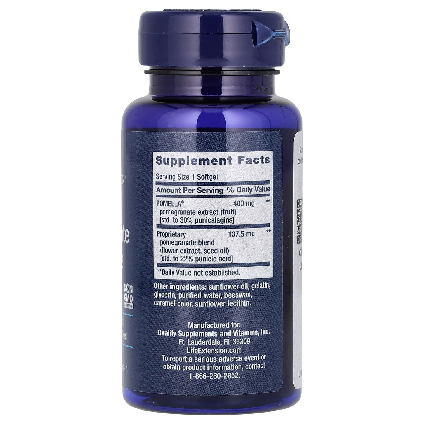 Life Extension, Pomegranate Complete, 30 Softgels - Image 2