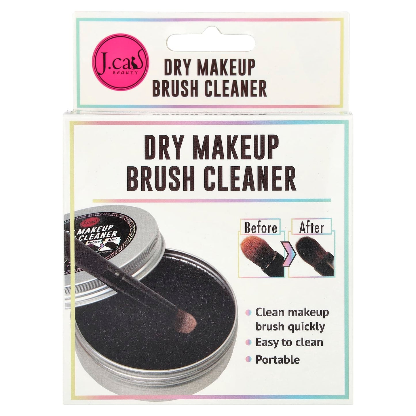 Switch Between Makeup Colors with Ease - Dry Makeup Brush Cleaner by J.Cat Beauty - Image 2
