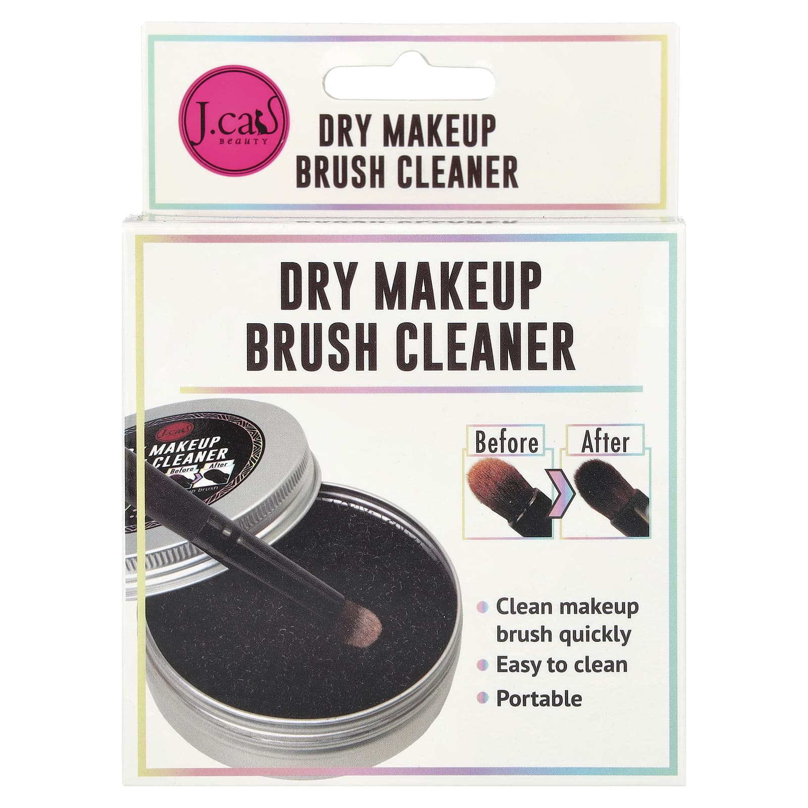 Switch Between Makeup Colors with Ease - Dry Makeup Brush Cleaner by J.Cat Beauty - Image 2