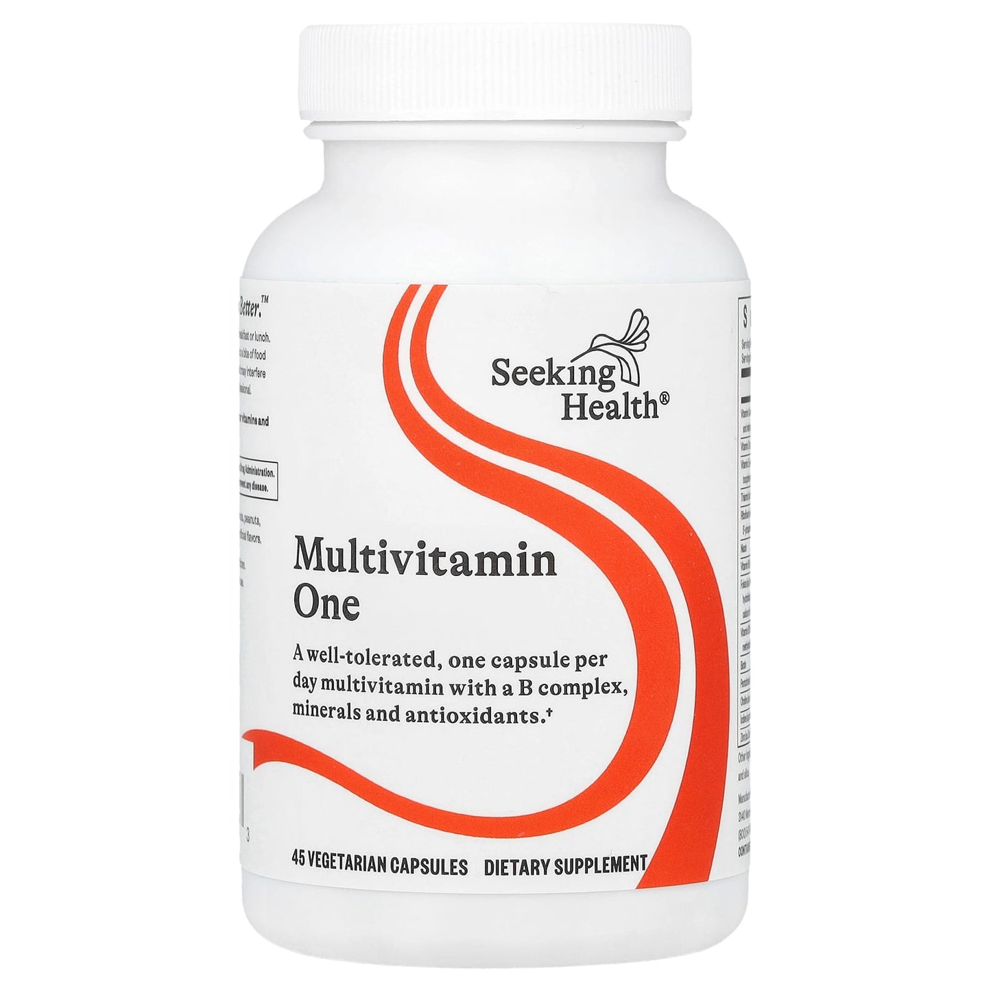 Seeking Health, Multivitamin One, 45 Vegetarian Capsules - Image 1