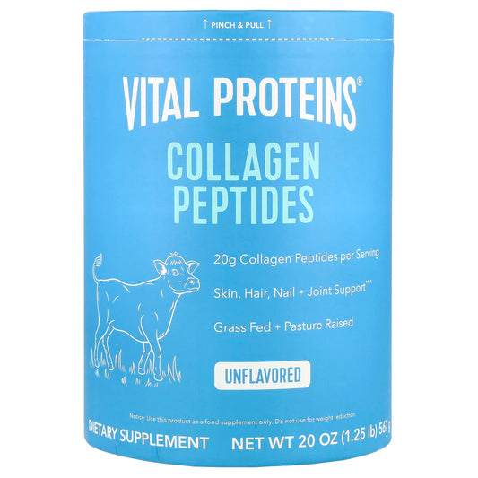Vital Proteins, Collagen Peptides, Unflavored, 20 oz (567 g) - Image 1