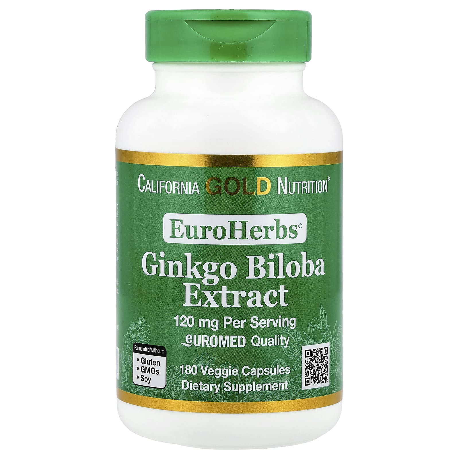 Ginkgo Biloba Extract 120mg - Cognitive Health & Memory Support - Image 1