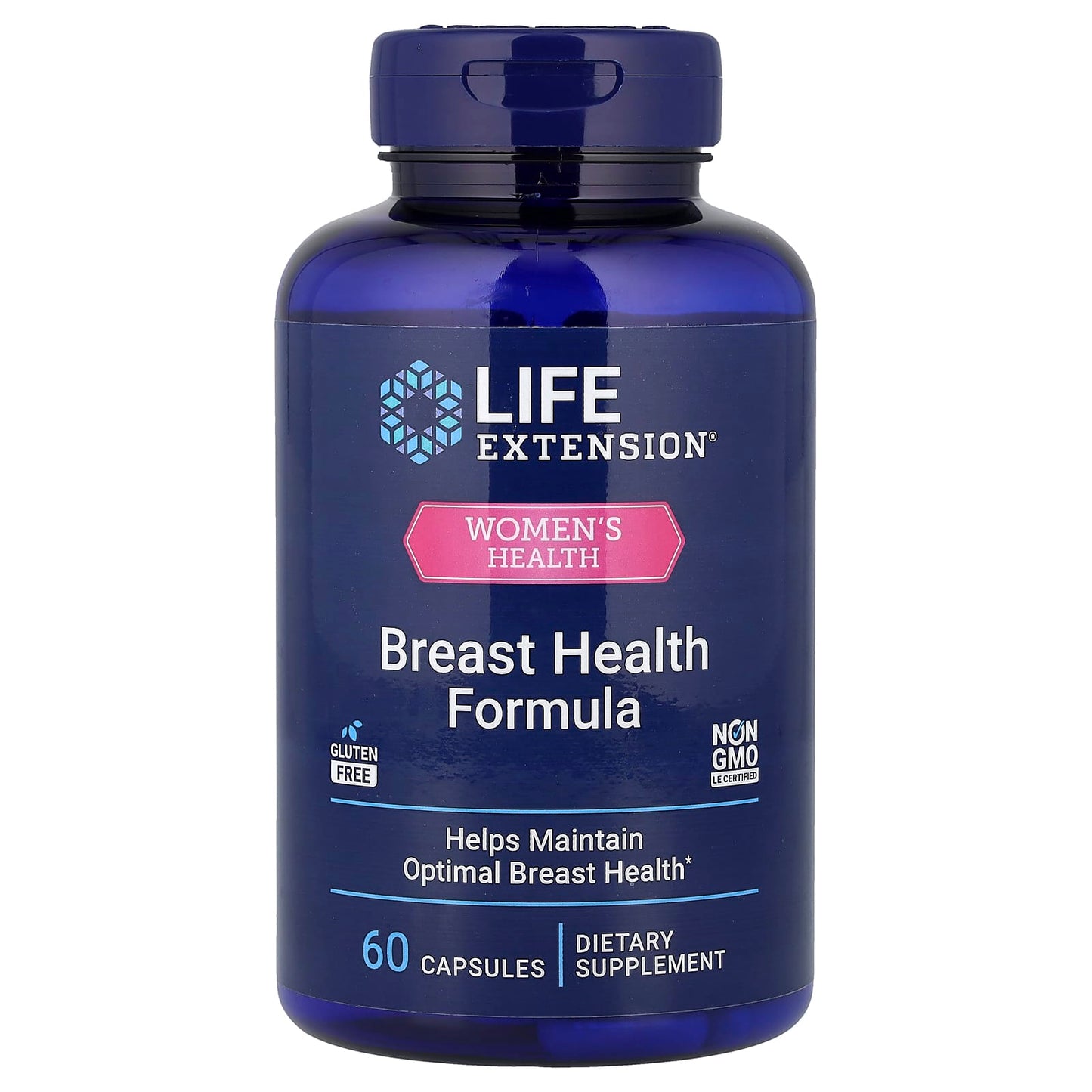 Life Extension, Women's Health, Breast Health Formula, 60 Capsules - Image 1