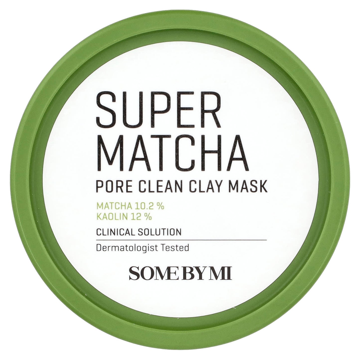 SOME BY MI, Super Matcha Pore Clean Clay Beauty Mask, 3.52 oz (100 g) - Image 1