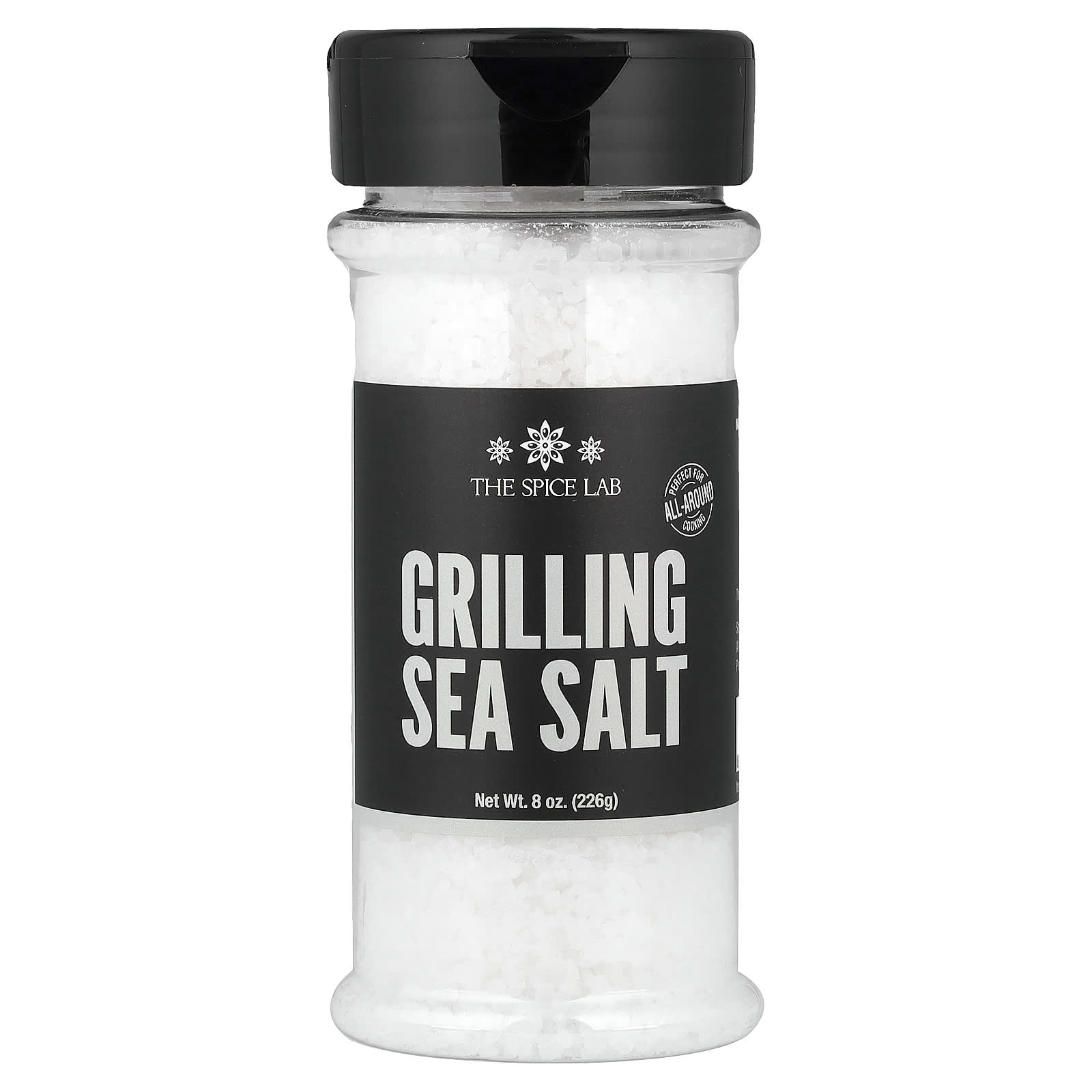 The Spice Lab, Grilling Sea Salt, 8 oz (226 g) - Image 1