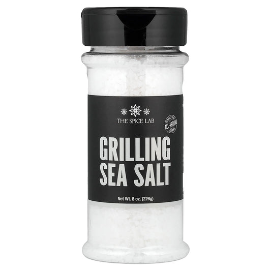 The Spice Lab, Grilling Sea Salt, 8 oz (226 g) - Image 1